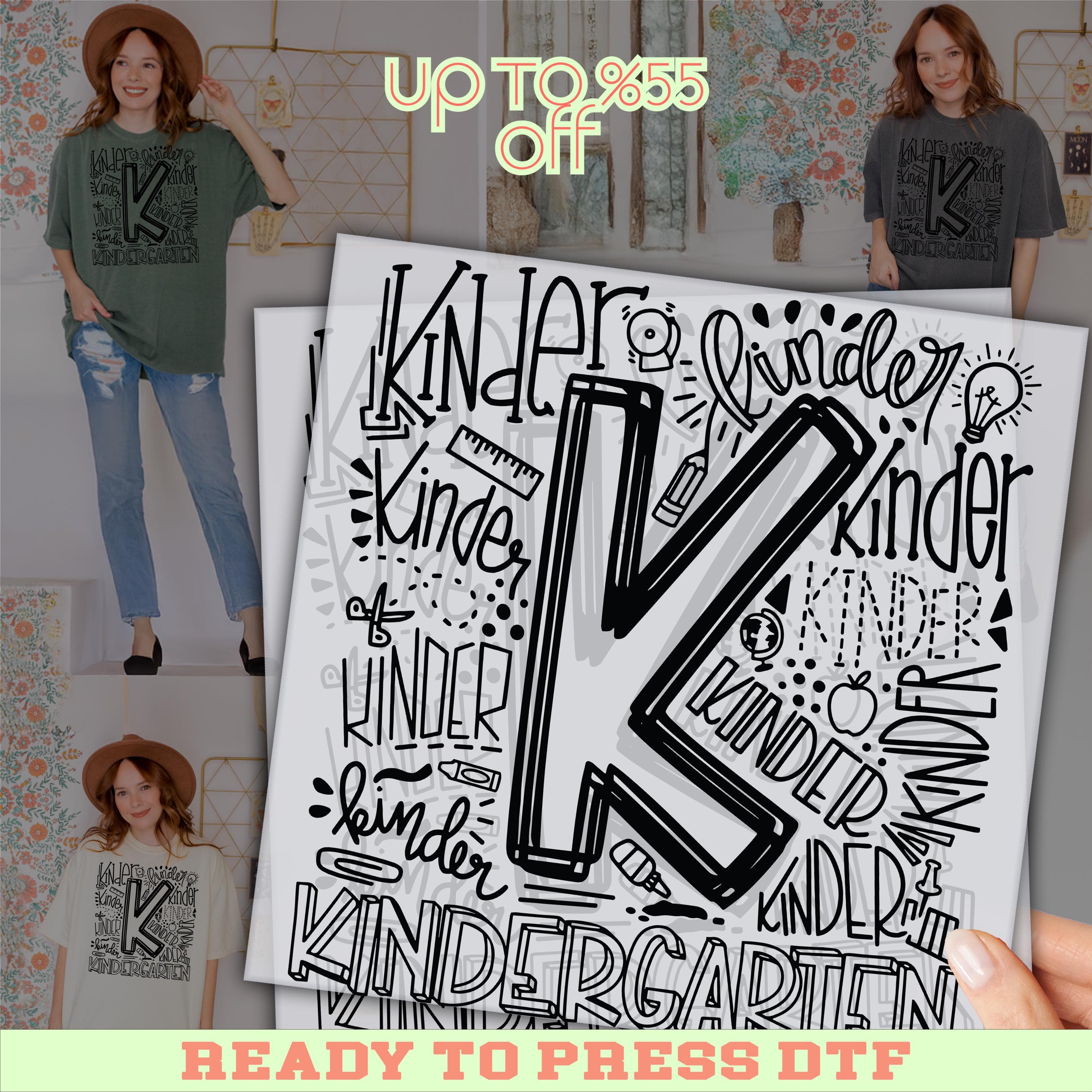 a collage of photos with the letter k in black and white