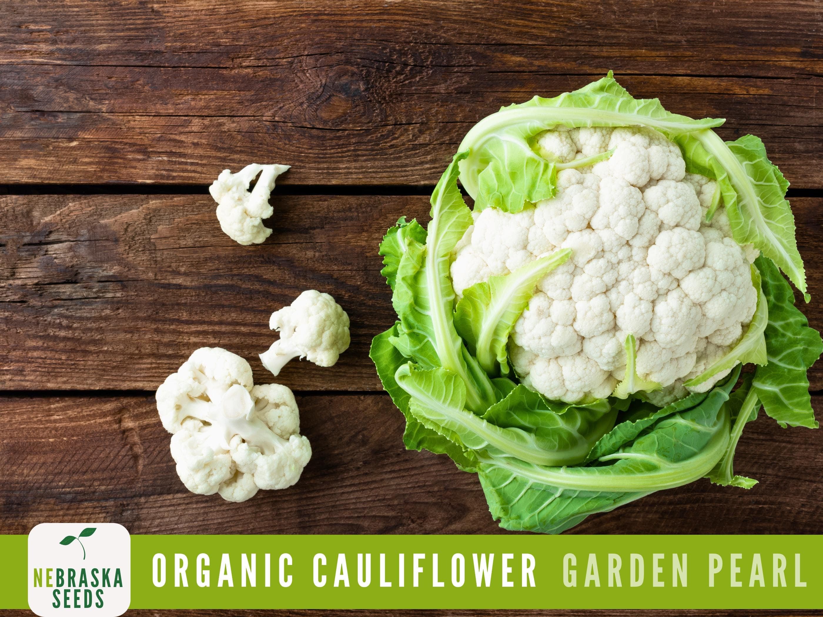 Organic Cauliflower Seeds - Garden Pearl : Heirloom, Non-GMO and Easy-to-Grow Backyard Beauties! - image 5