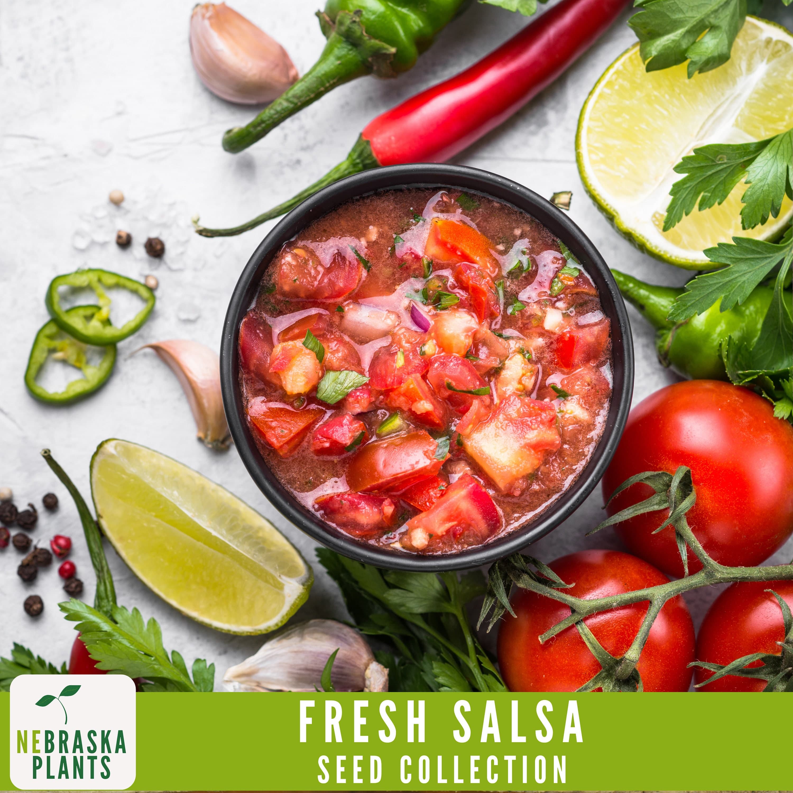 Garden Salsa Seed Collection - Heirloom Roma Tomato Seeds - Heirloom Jalapeno Seeds - Heirloom Onion Seeds - Heirloom Cilantro Seeds - image 5