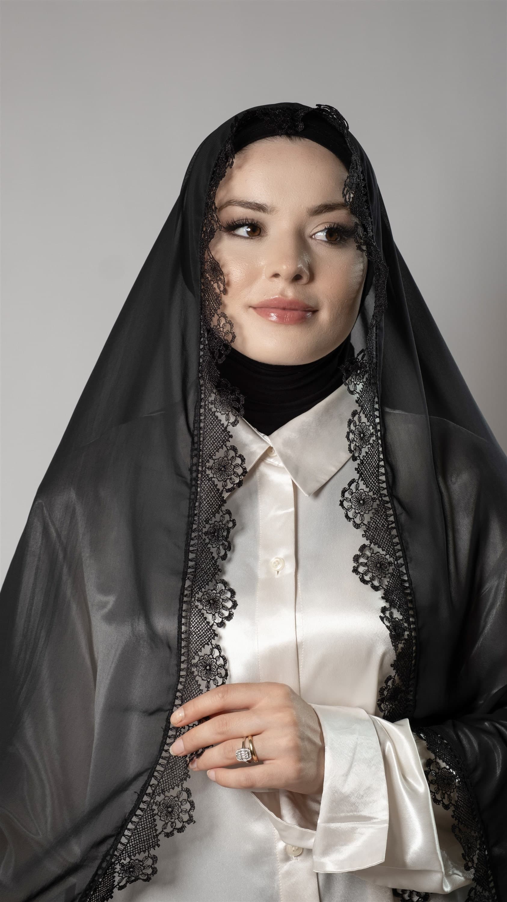 Modest Prayer Attire: Prayer Hijab Shawl for Women's Namaz Dress, Prayer Hijab Shawl for Ramadan, Gift for Muslim Women - image 5