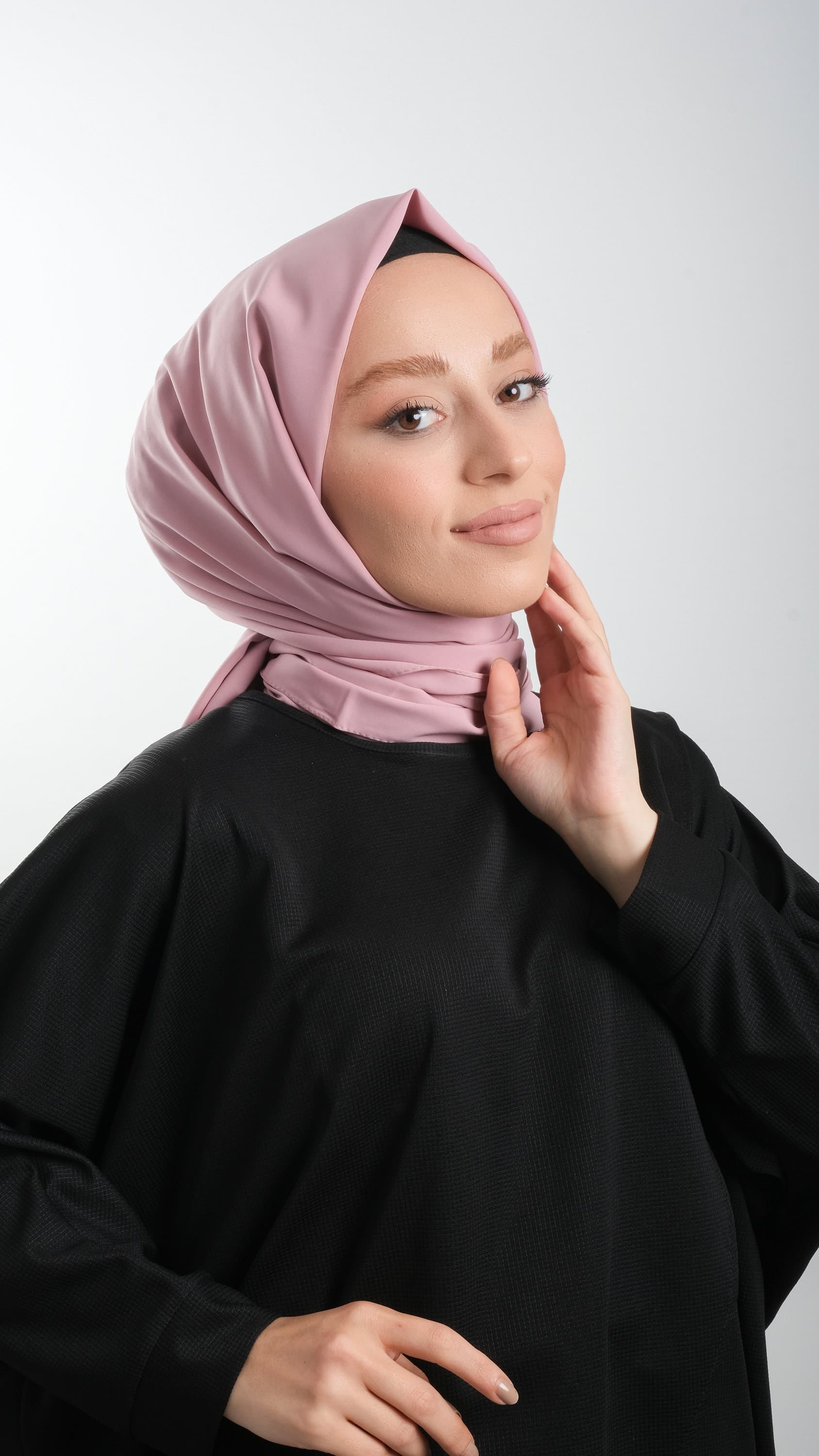Elegant Medina Silk Shawl - Modest Fashion for Women - Hijab Accessories - Hijabs for Women - Exclusive Medina Silk Shawl Fashion - image 5