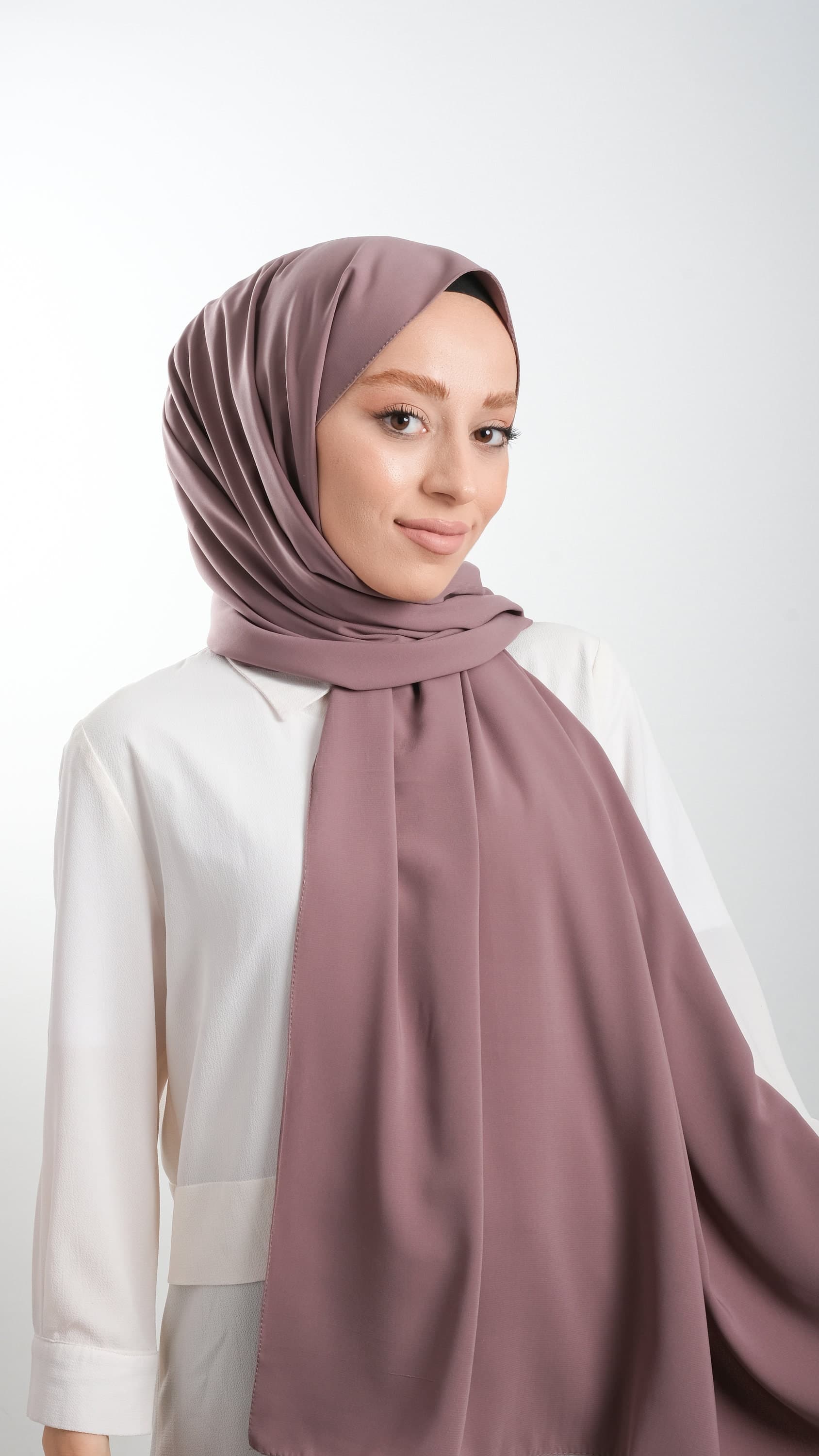 Medina Silk Hijabs - Stylish Premium Scarves for Women - Chic Modest Fashion - Medina Silk Shawls and Wraps - Luxurious Hijab Dress Fashion - image 5