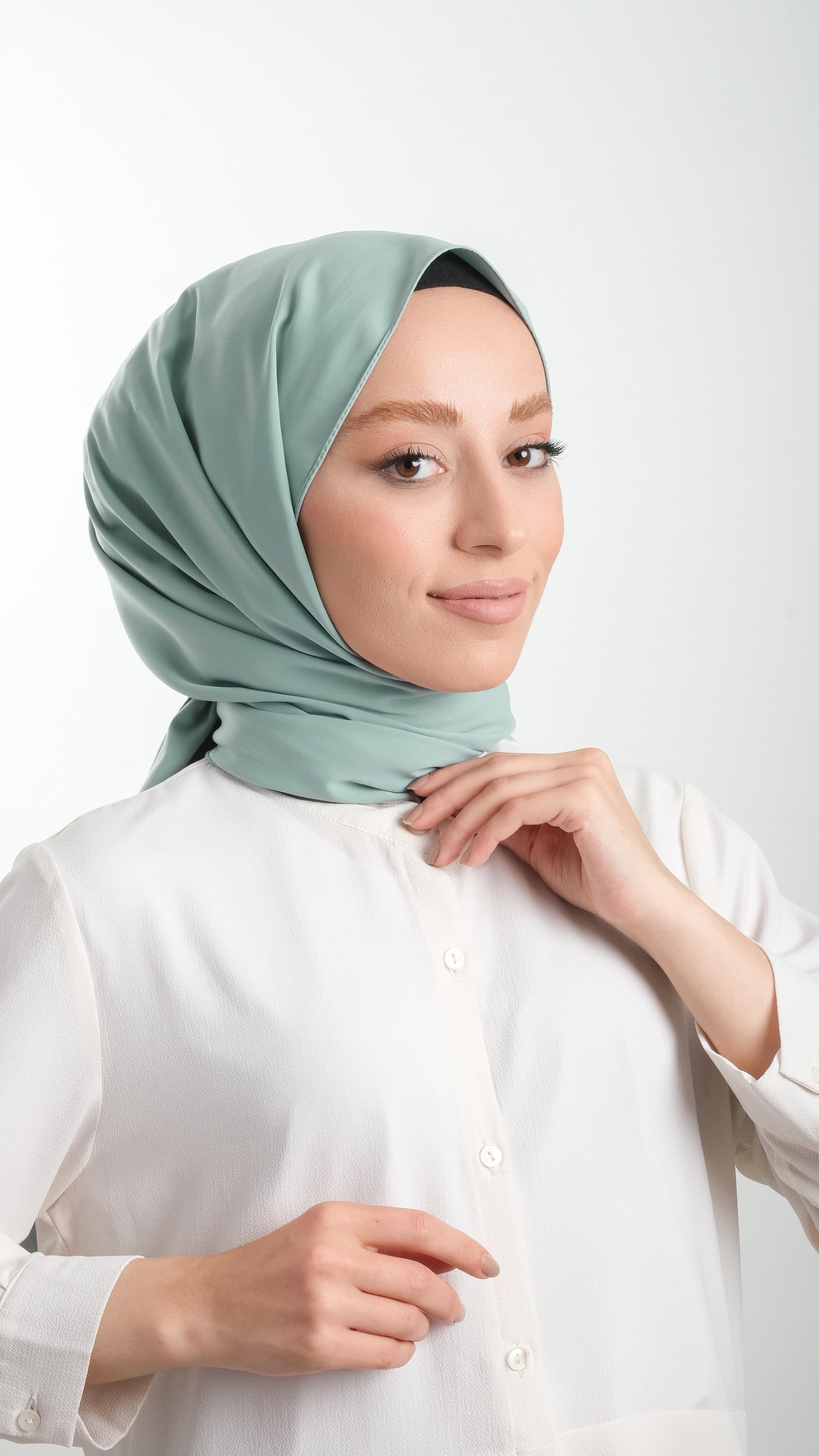 Medina Silk Hijabs - Stylish Premium Scarves for Women - Chic Modest Fashion - Medina Silk Shawls and Wraps - Luxurious Hijab Dress Fashion - image 4