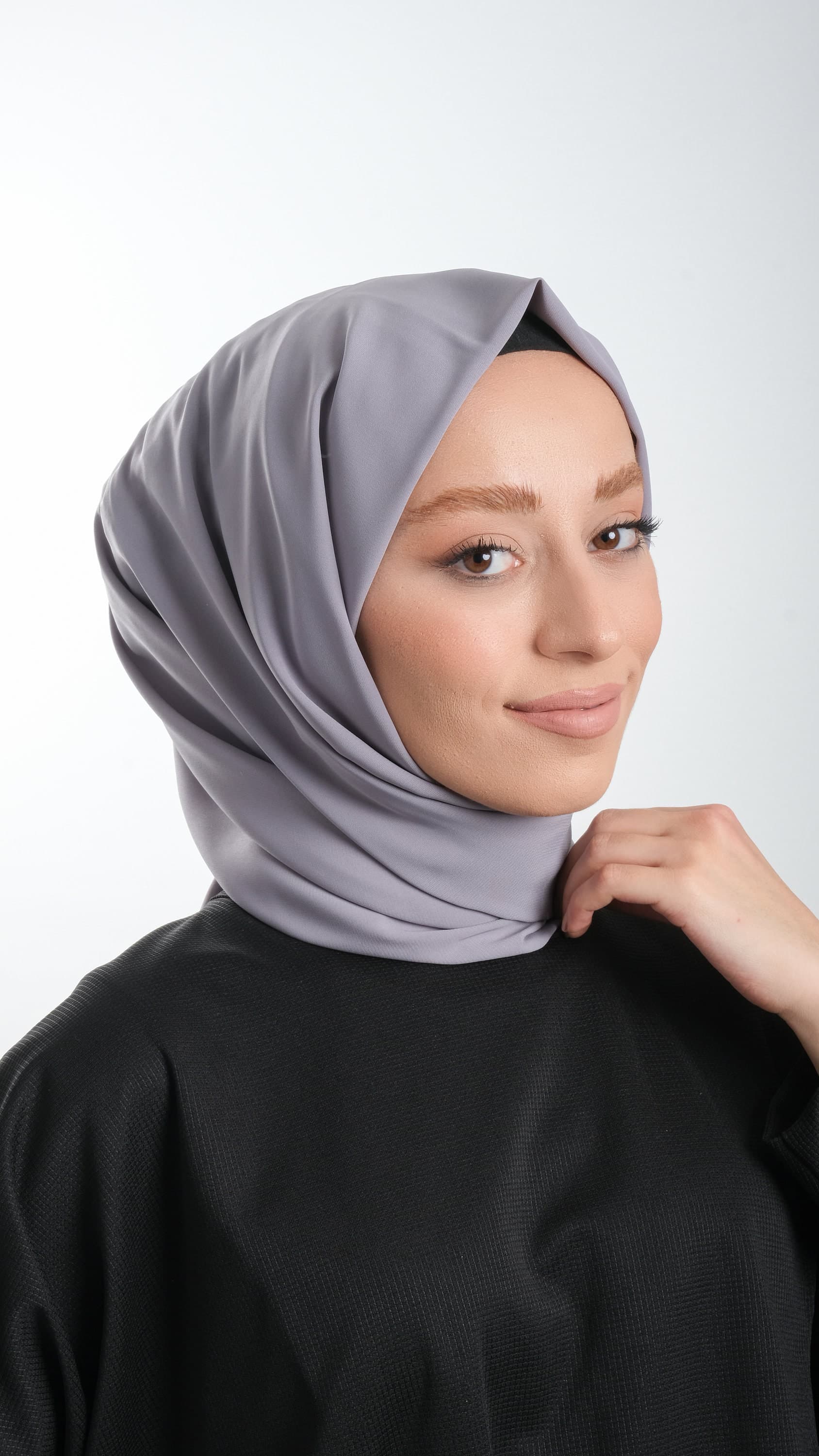 Medina Silk Hijabs - Stylish Premium Scarves for Women - Chic Modest Fashion - Medina Silk Shawls and Wraps - Luxurious Hijab Dress Fashion - image 2