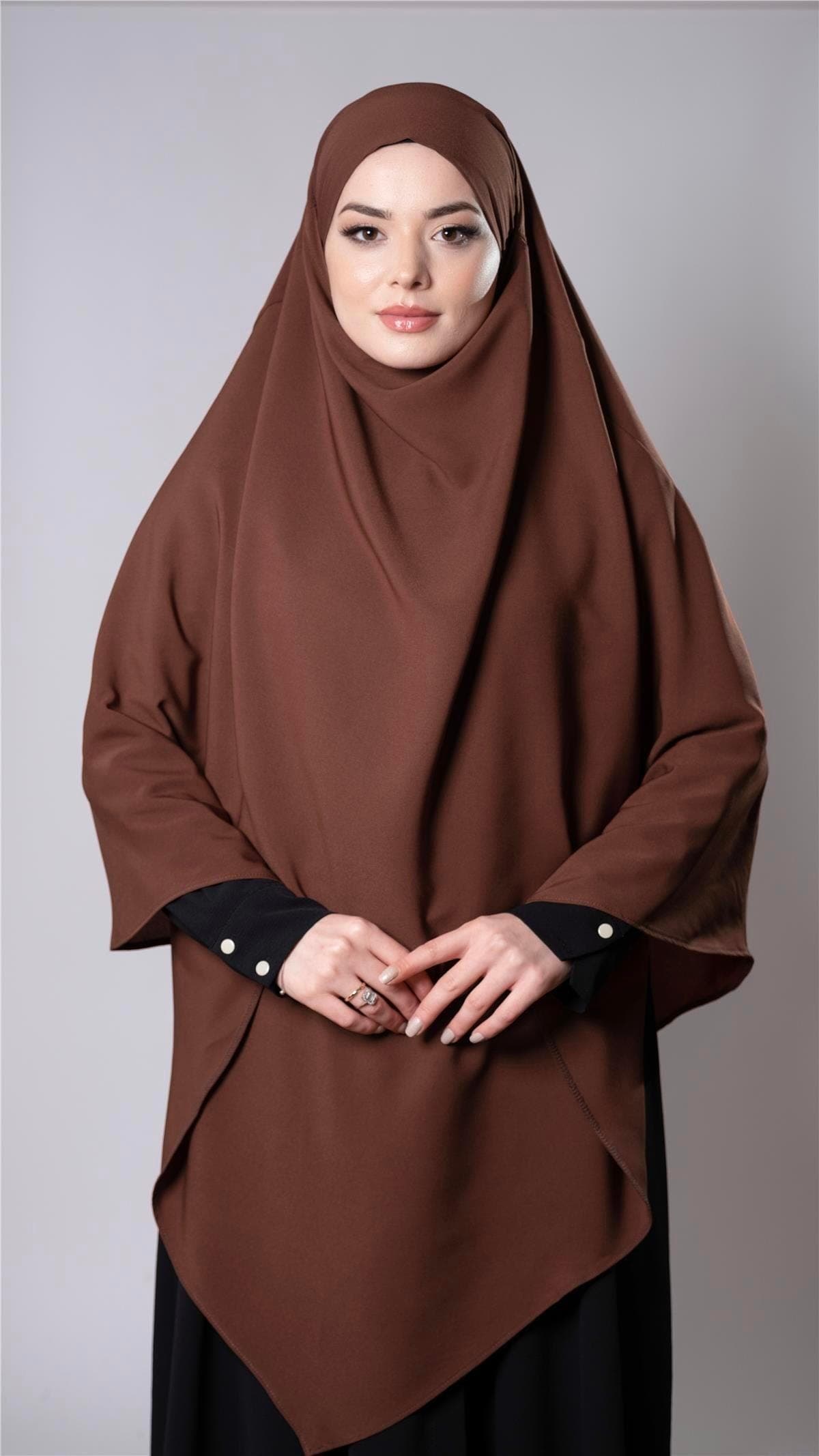 Ready-to-Wear Chiffon Hijab with Bonnet | Elegant Three-Band Headscarf for Women, Modest Fashion - image 3