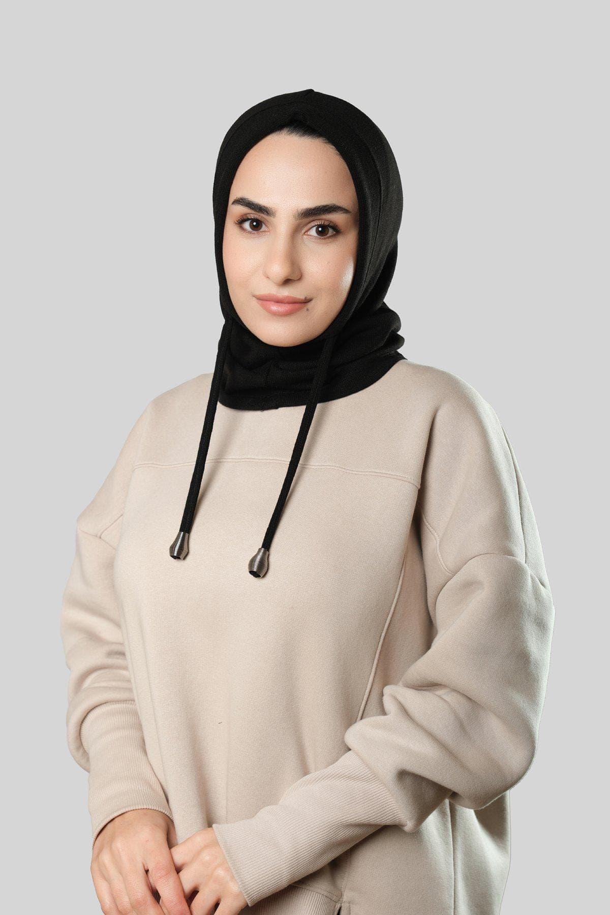 Minimalist Balaclava with Drawstrings and Neck Coverage | Ideal for Winter, Unisex Winter Hat, Minimalist Balaclava with Drawstrings