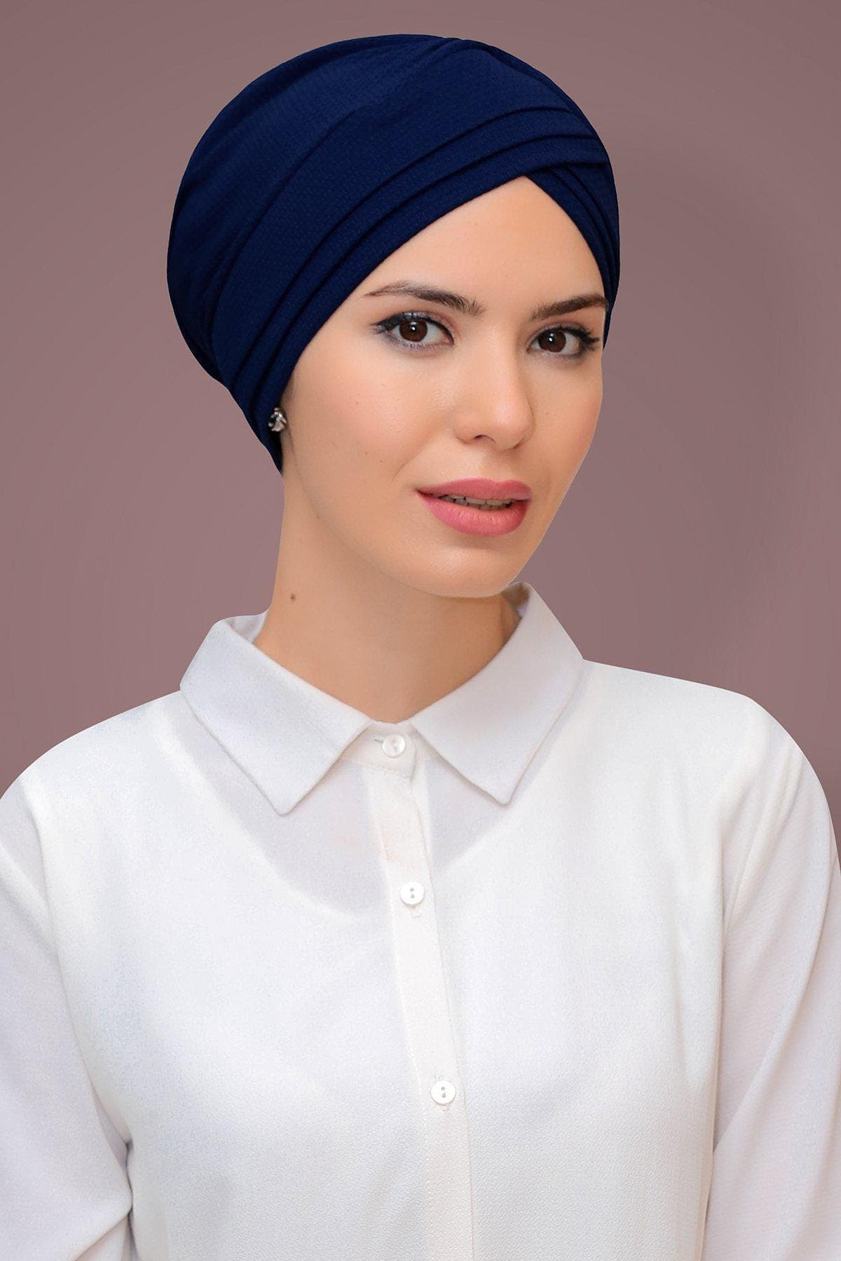 Crossed Honeycomb Bonnet Cap for Women | Stylish Winter Headwear in Green, Bordo, Gray, Blue, Black - image 4