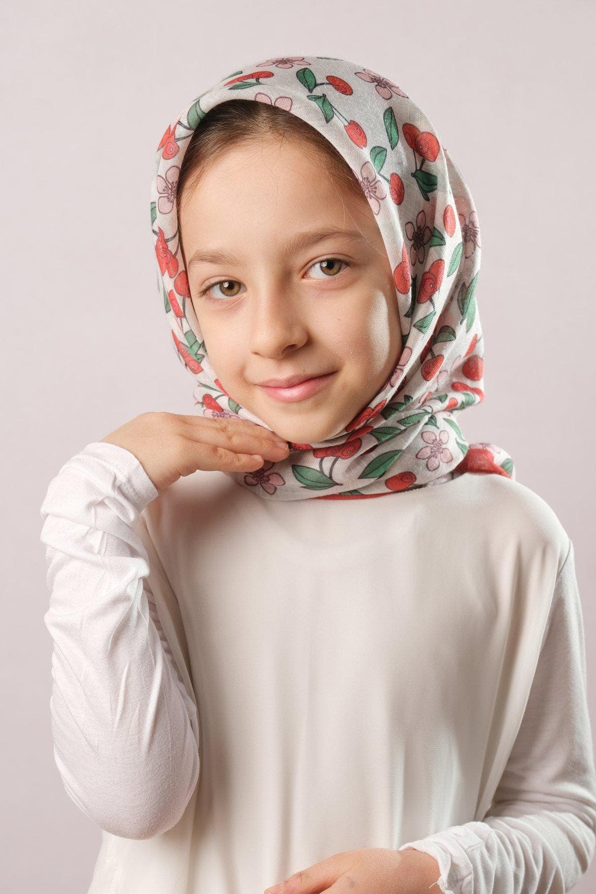 Toddler Headscarf for Summer, Children’s Cotton Summer Hijab, Lightweight Summer Headwrap for Girls,Summer Hat and Headwrap for Kids