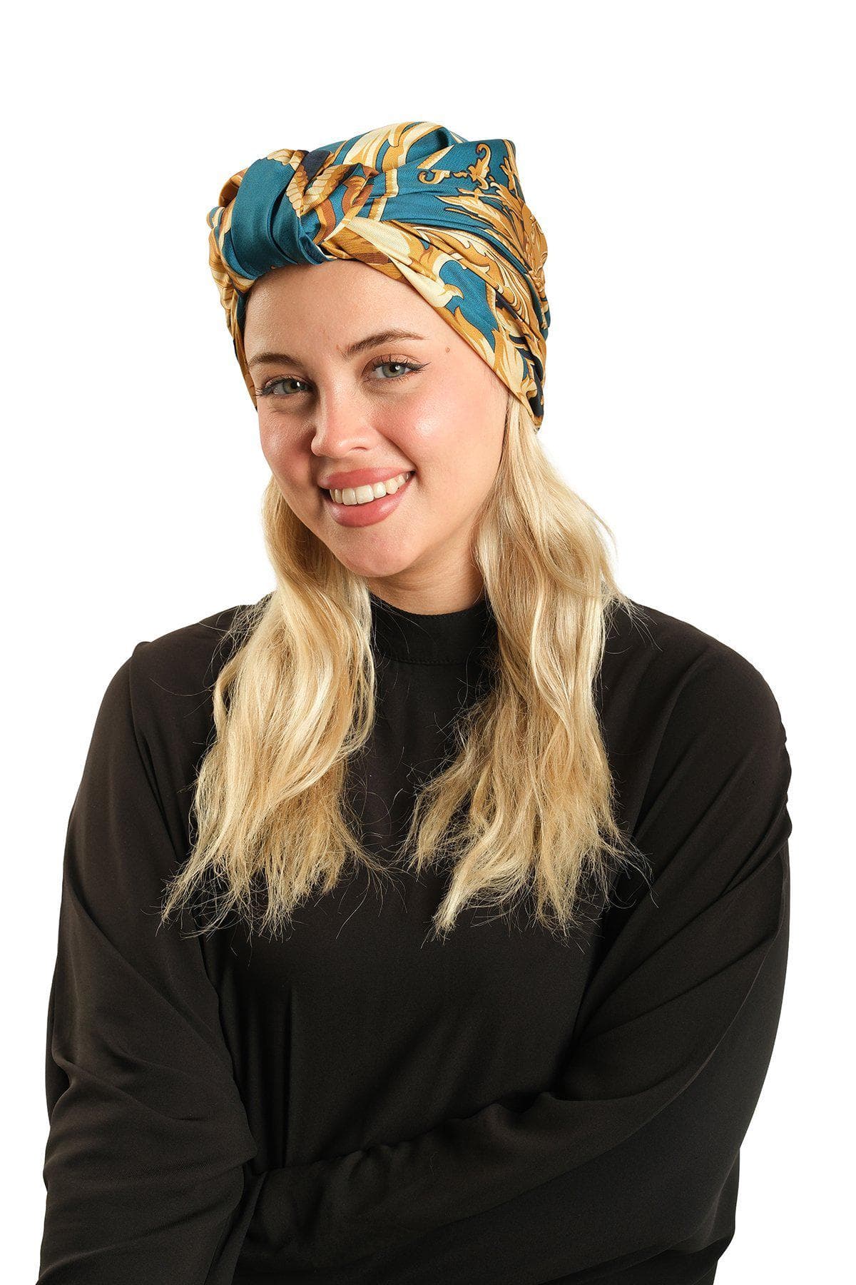 Silk Bonnet Turban for Women – Ready to Wear Head Wrap Scarf, Fashion Head Cover, Women Headwear, Gift for She