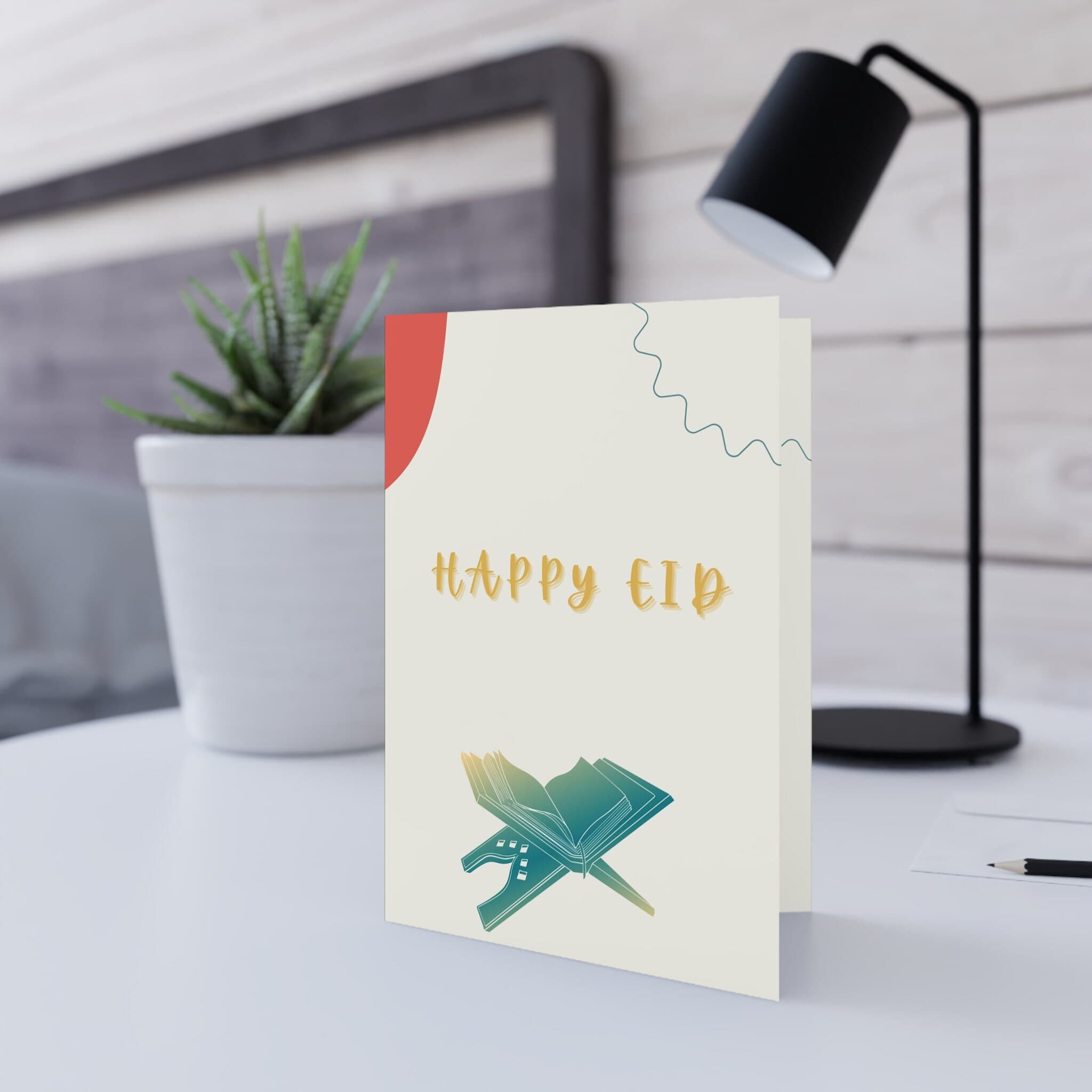 Eid Mubarak, Eid, Ramadan Eid, Muslim Greeting card - image 4