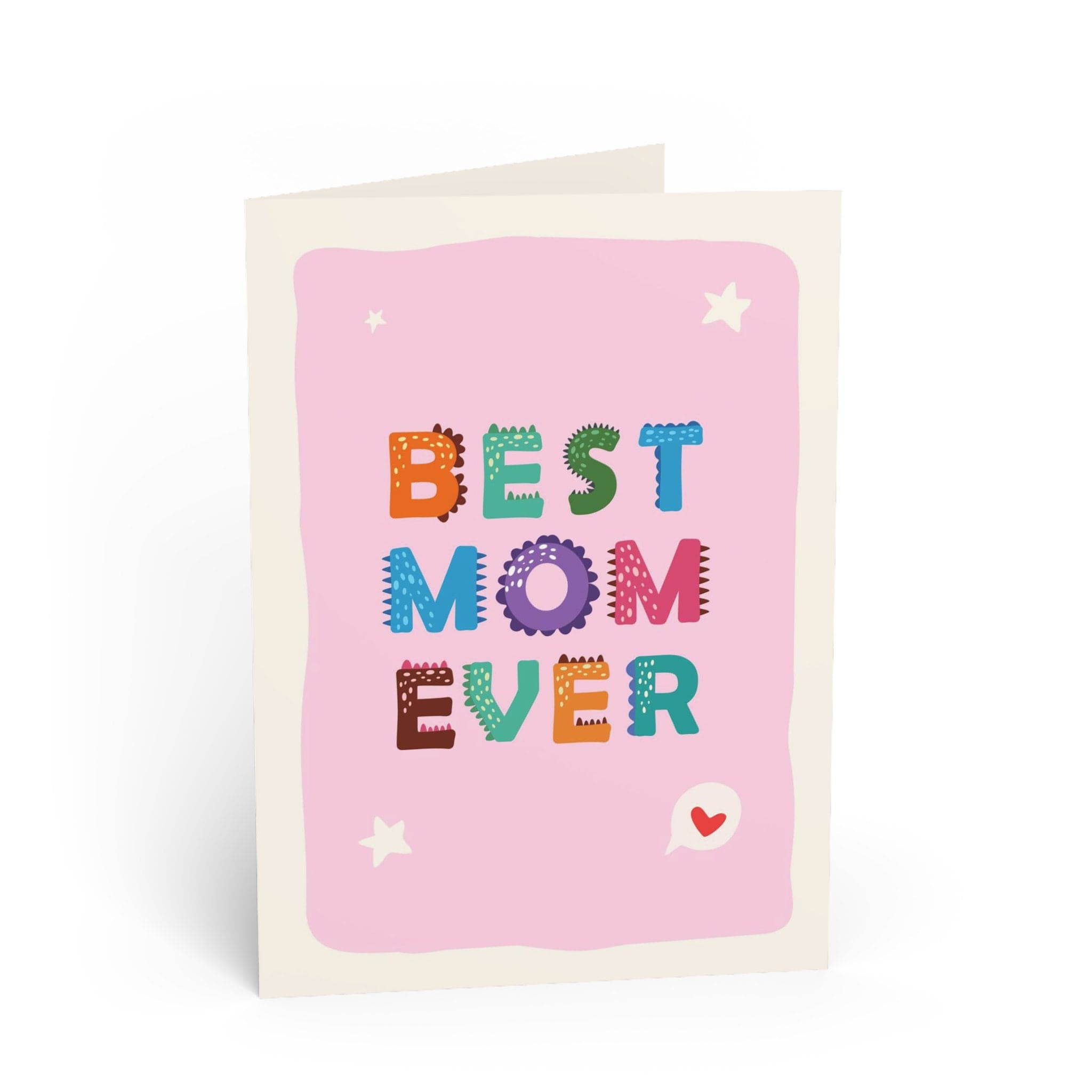 Mother's day greeting card, Best Mum Ever