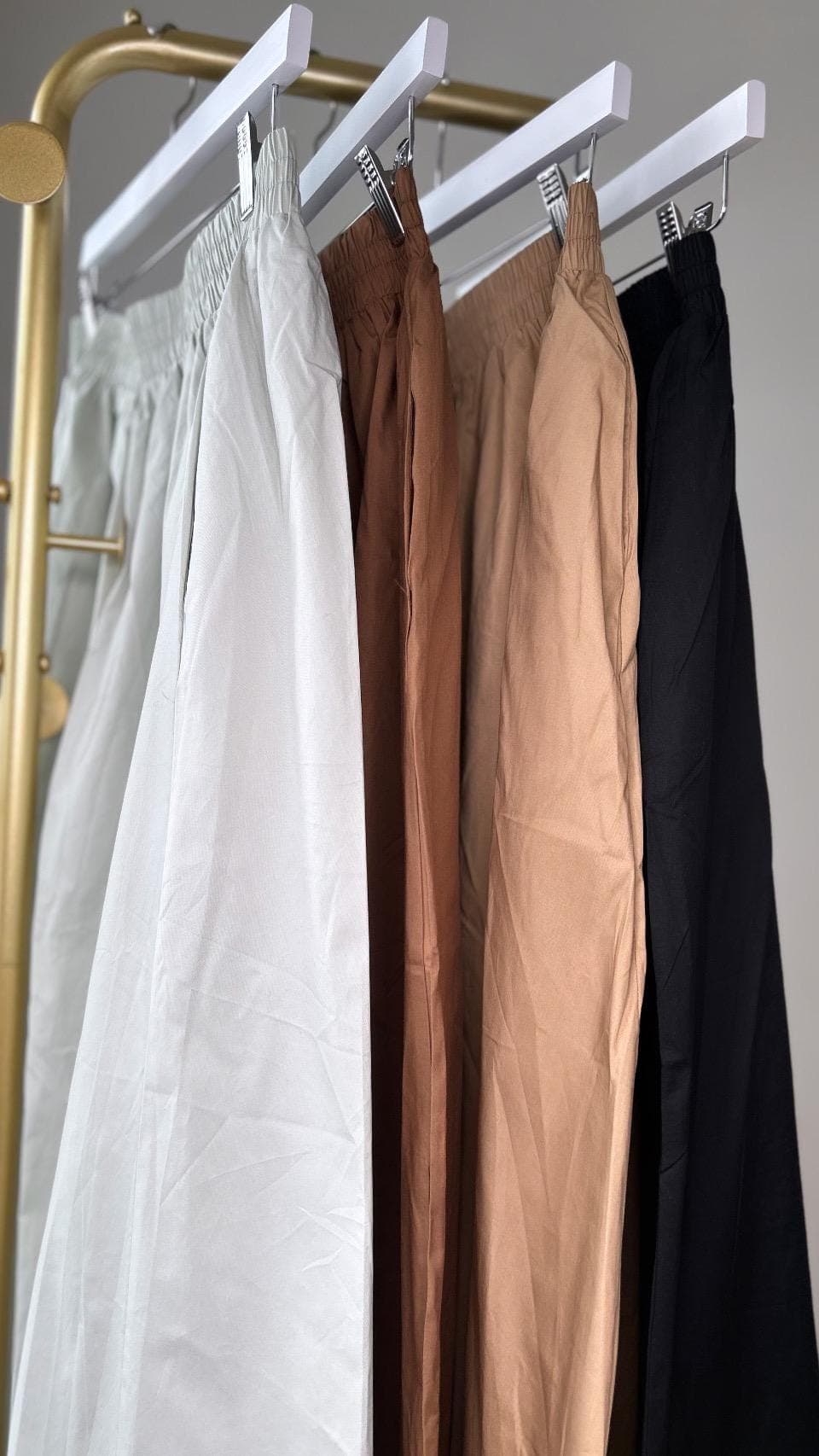 Modest Cotton Maxi Skirt for Women | Muslim Summer Skirt | High Waist Loose Fit Long Skirt | Lightweight Breathable Abaya Style Skirt | Mini - image 4