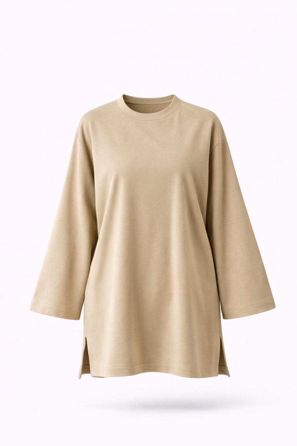 Oversized Modest Top Muslim | Loose Fit Tunic Blouse Long Sleeve | Modest Clothing Women | Islamic Top | Lightweight Summer Modest Wear | Hi