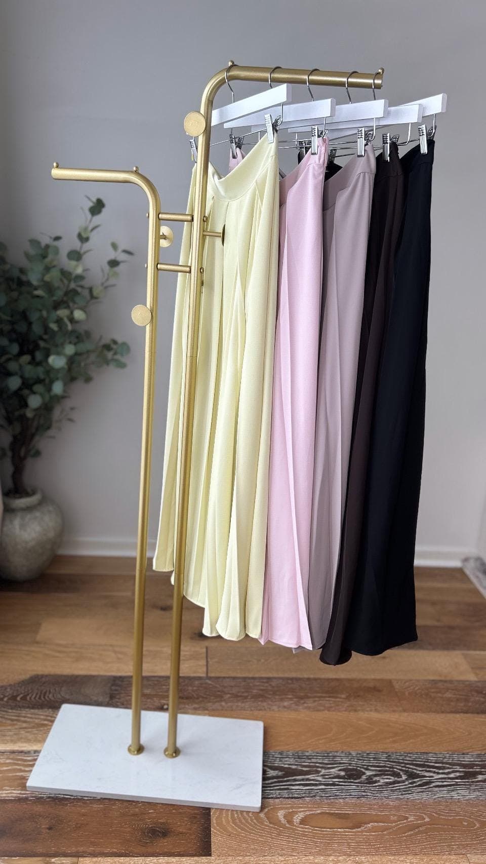 Modest Maxi Skirt High Waist Pleated Skirt Women Long Flowing Skirt A Line Elegant Muslim Skirt Summer Skirt Minimalist Skirt