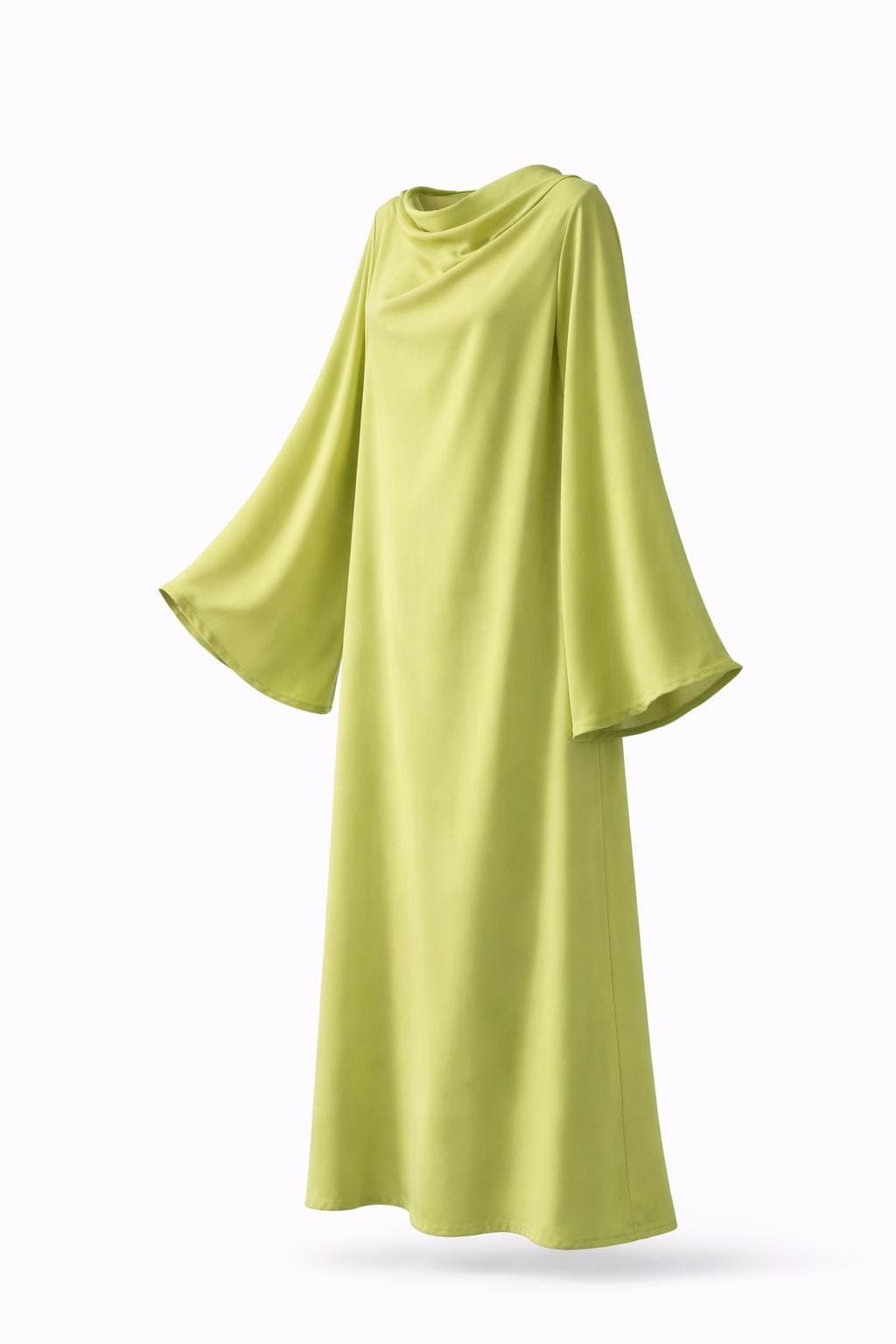 Summer Maxi Abaya Dress for Women | Lightweight Modest Loose Fit Abaya | Affordable Everyday Muslim Dress | Breathable Flowy Long Sleeve Kaf - image 5