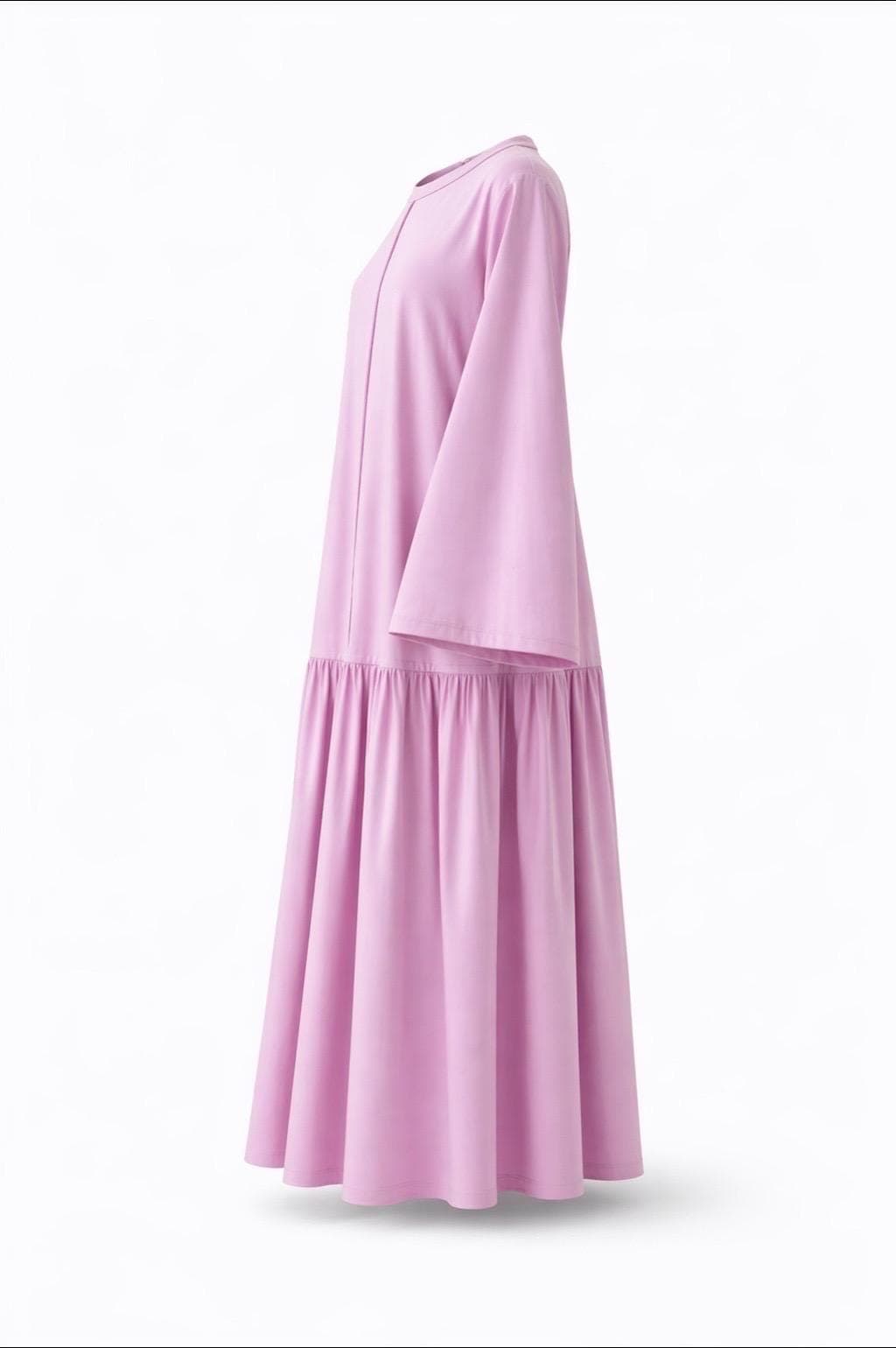 Cotton Summer Abaya Dress Women | Lightweight Breathable Modest Maxi Dress USA | Loose Everyday Abaya Muslim Clothing | Simple Casual Abaya