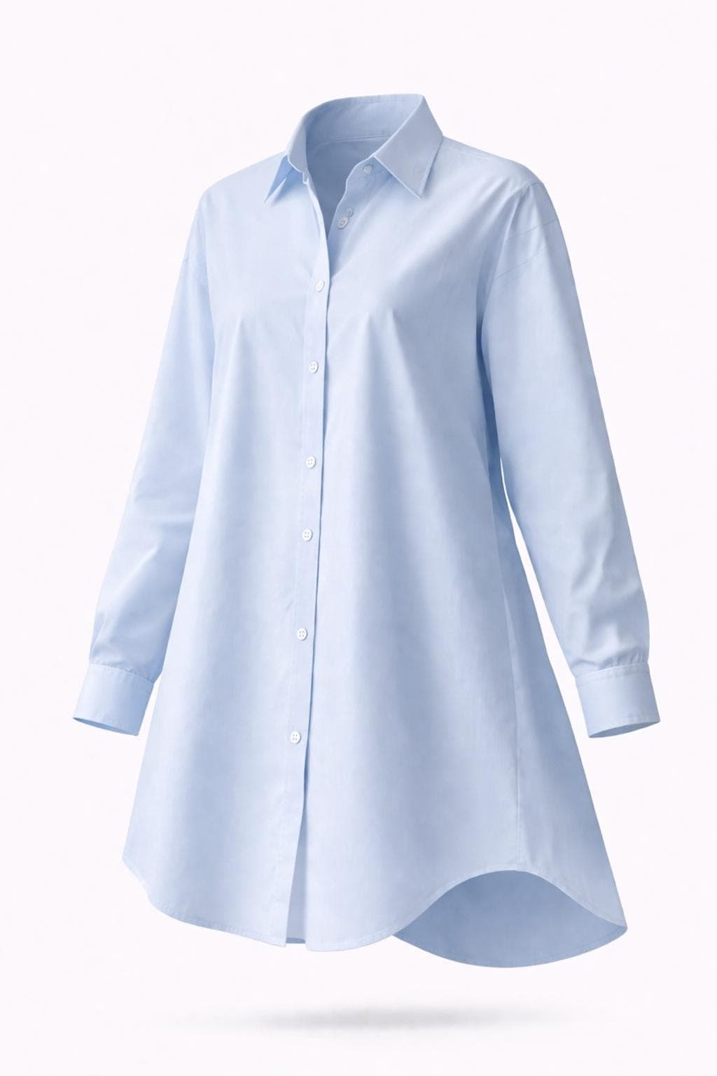 Modest Cotton Blouse Women Loose Fit Top | Oversized Long Sleeve Shirt | Breathable Summer Modest Clothing | Casual Everyday Tunic USA