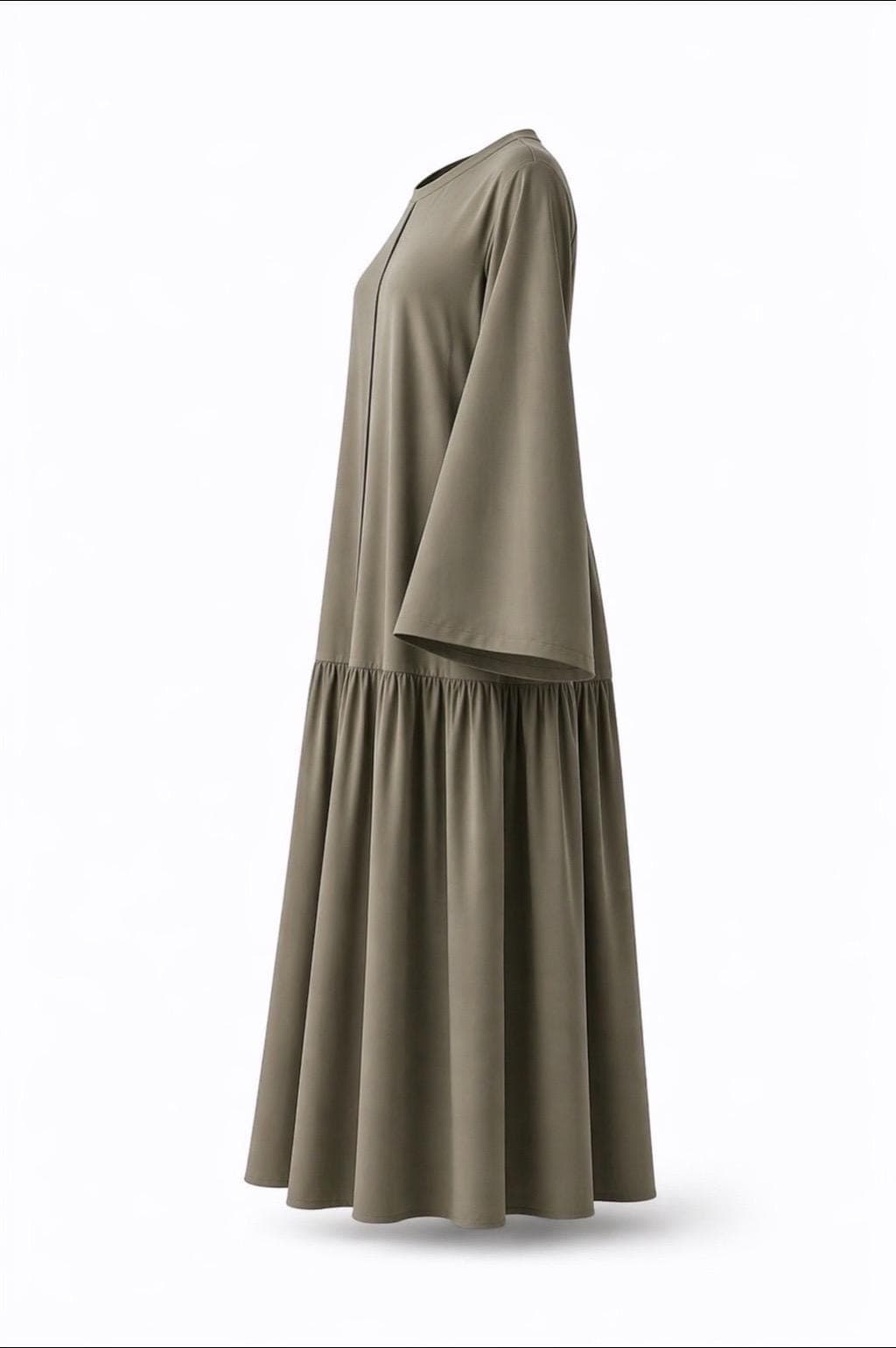 Cotton Summer Abaya Dress Women | Lightweight Breathable Modest Maxi Dress USA | Loose Everyday Abaya Muslim Clothing | Simple Casual Abaya