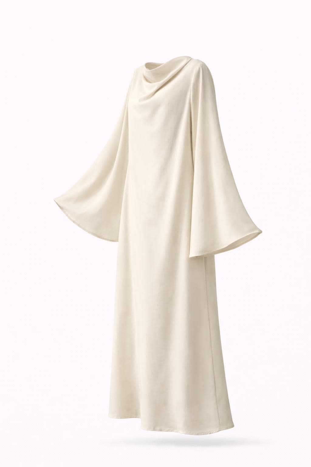 Summer Maxi Abaya Dress for Women | Lightweight Modest Loose Fit Abaya | Affordable Everyday Muslim Dress | Breathable Flowy Long Sleeve Kaf - image 4