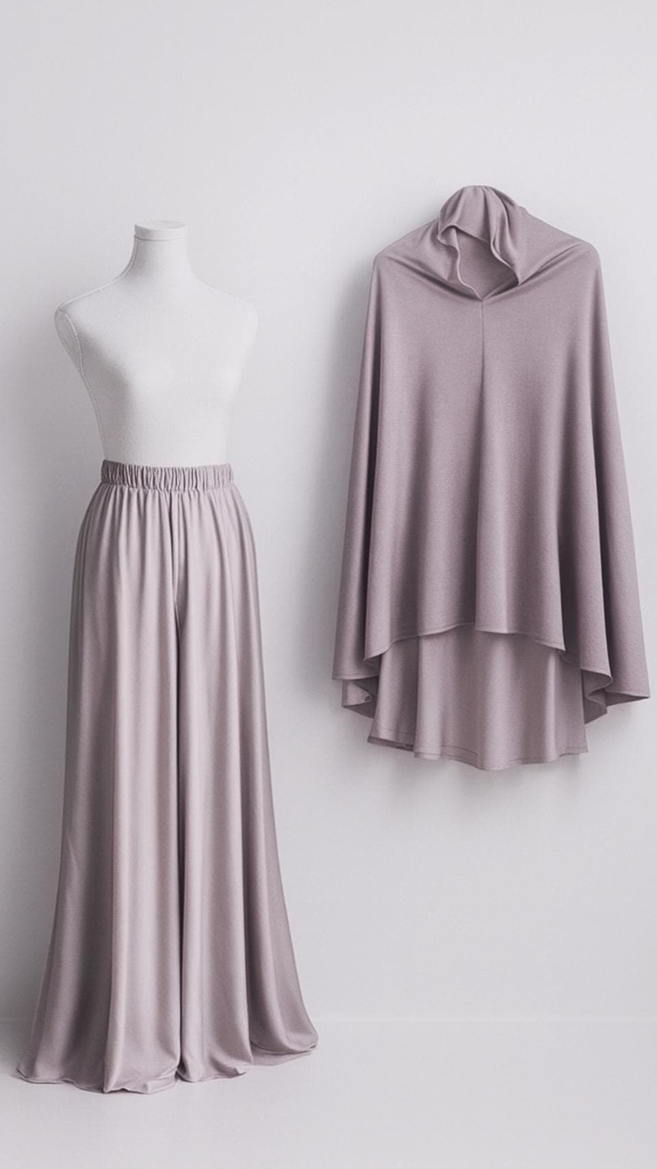 Two-Piece Jilbab: Khimar Skirt Prayer Dress - image 5