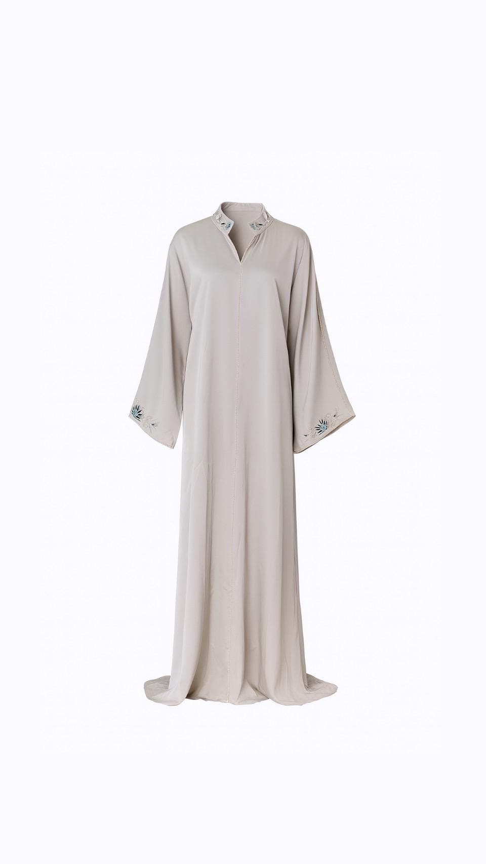 Lightweight Summer Abaya for Women | Elegant Modest Maxi Dress, Embroidered Loose Fit Kaftan, Breathable Muslim Everyday Outfit - image 4