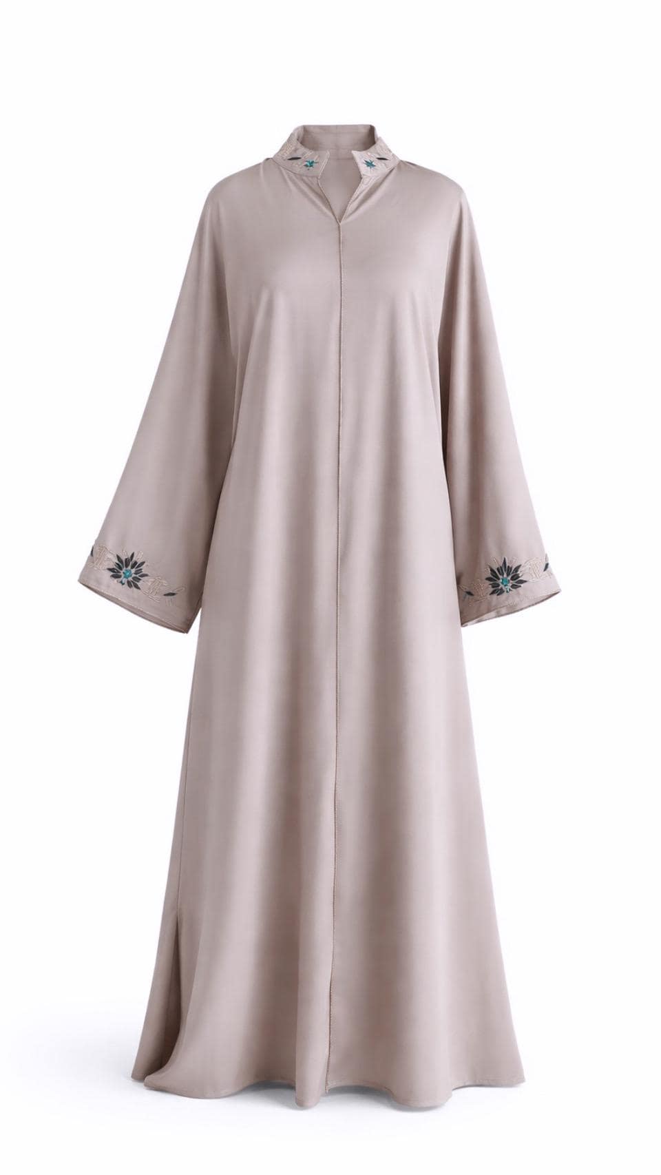 Lightweight Abaya Dress Women Loose Fit | Modest Maxi Dress Long Sleeve | Elegant Muslim Clothing | Minimalist Everyday Abaya USA