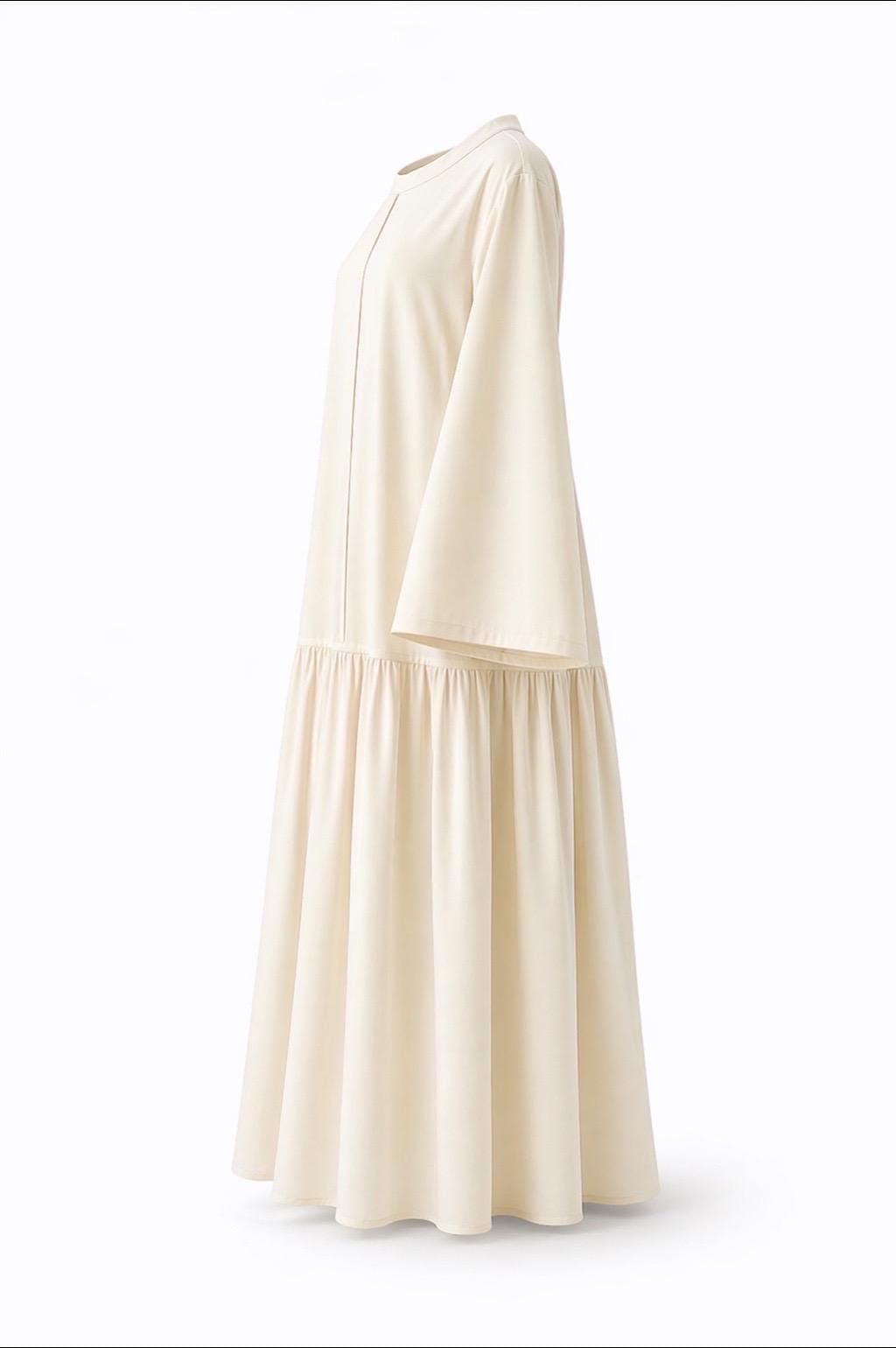 Cotton Summer Abaya Dress Women | Lightweight Breathable Modest Maxi Dress USA | Loose Everyday Abaya Muslim Clothing | Simple Casual Abaya