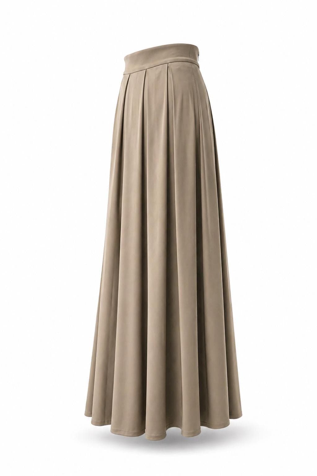 Maxi Skirt Women Long Flowy Skirt High Waist Pleated Skirt Modest Clothing Muslim Skirt Summer Skirt Elegant A Line Skirt