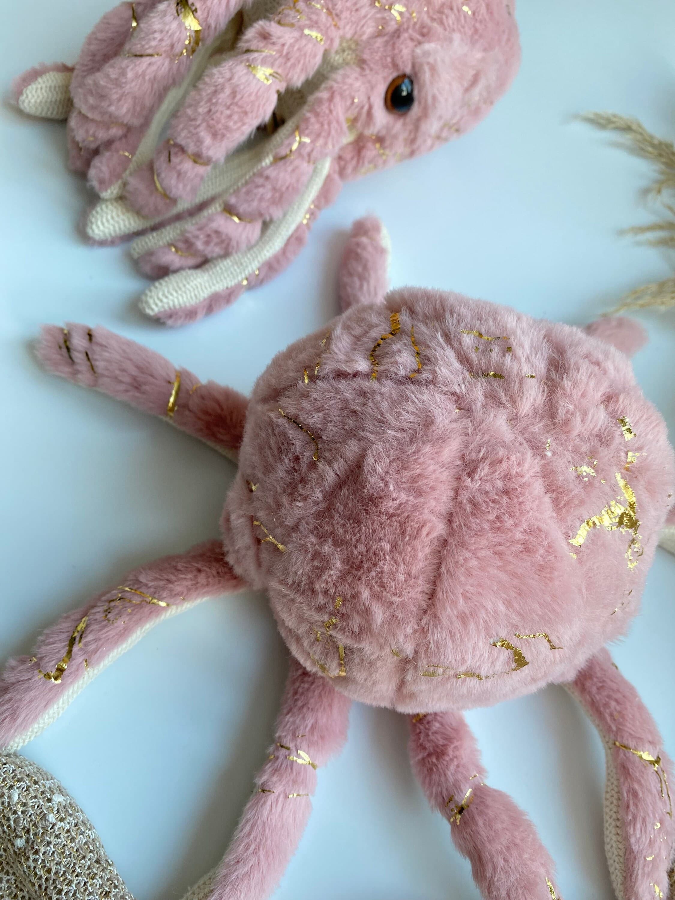 Handmade Knitted Plush Octopus Stuffed Animal, Nursery Decor - image 5