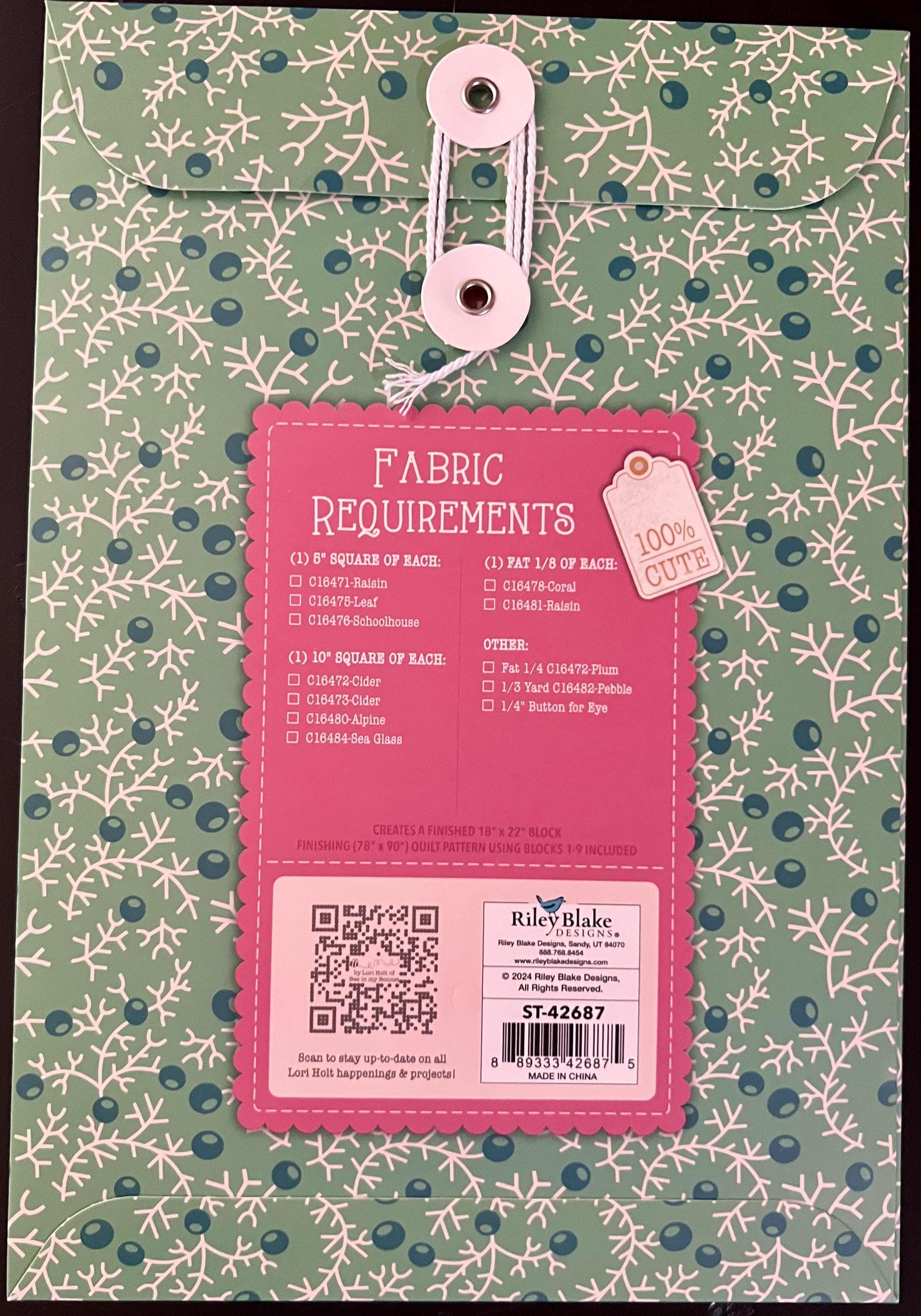 Gentler Times - Quilt Seed 7- ST 42687- Lori Holt of Bee in My Bonnet - image 3