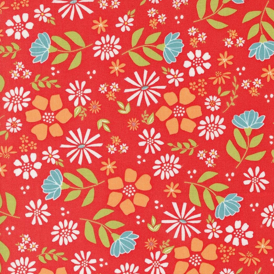 Laguna Sunrise- Geranium- 37680 16- Moda Fabrics by Sherri & Chelsi