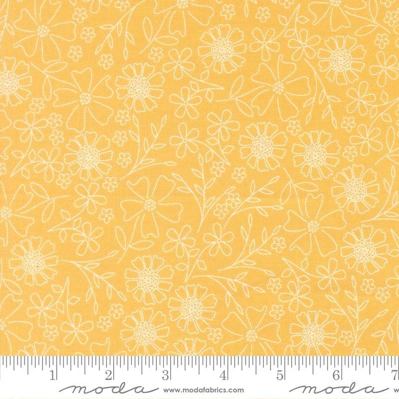 In The Garden- Goldenrod- 29231 38- Moda Fabrics by Corey Yoder