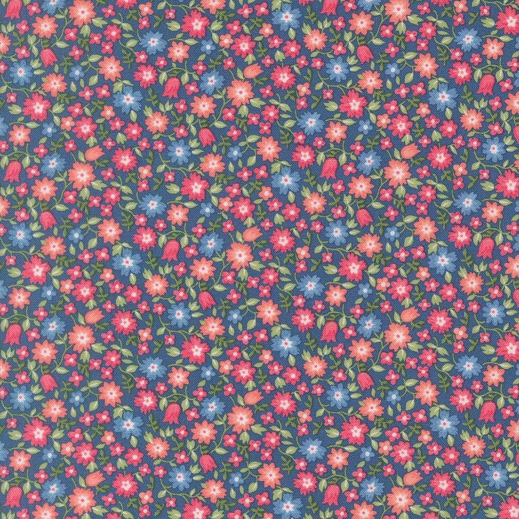Cat Named Stitch- Sea- 55342 14- Moda Fabrics by Camille Roskelley - image 3