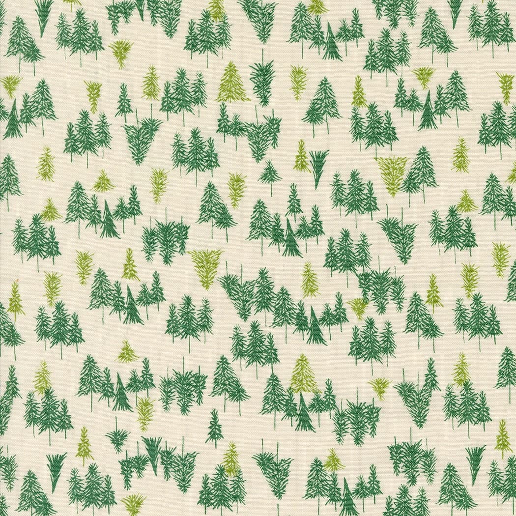 Cozy Wonderland- Tree Farm- Natural- 45594 11- Moda Fabrics designed by Stephanie Sliwinski Fancy That Design House & Co - image 3