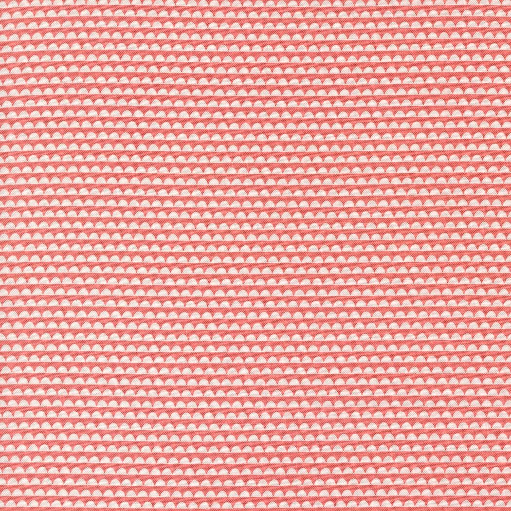 Rosemary Cottage- Sundae Stripes- Strawberry- 55316 12- Moda Fabrics by Camille Roskelley