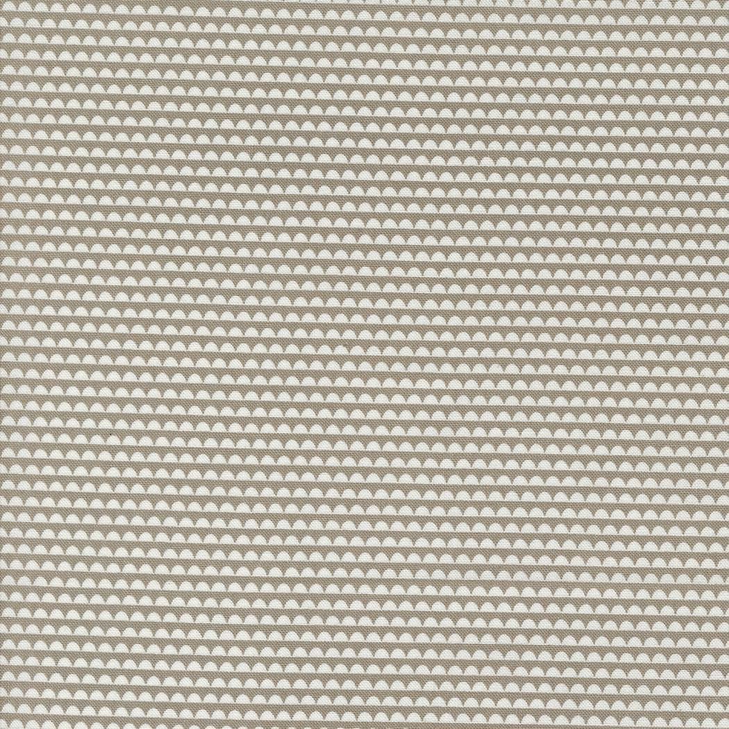 Rosemary Cottage- Sundae Stripes- Cedar- 55316 19- Moda Fabrics by Camille Roskelley
