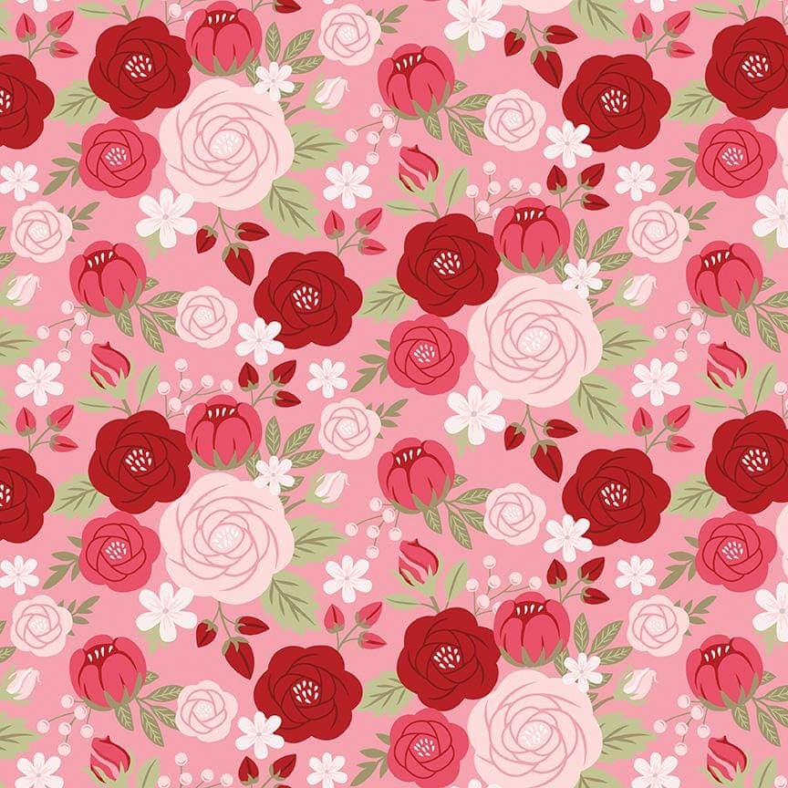 Sew in Love- Main- Rose- C16900- Riley Blake Designs by Dani Mogstad - image 3