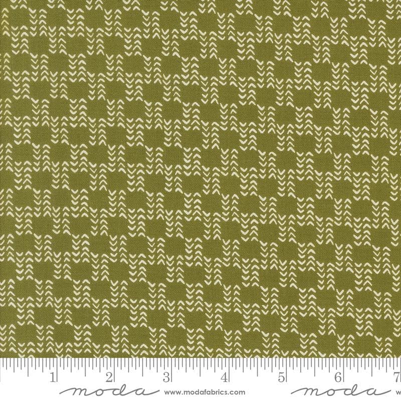 Emmitt and Ivy- Pine- 55697 13- Moda Fabrics by Sweetwater