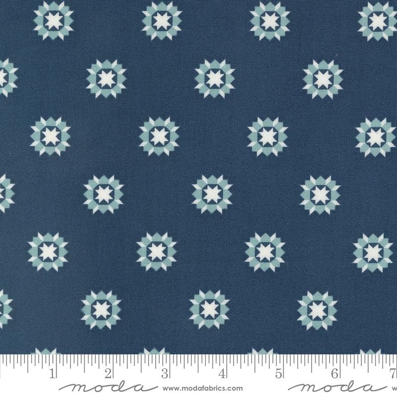 Rosemary Cottage- Swoon- Navy- 55315 24- Moda Fabrics by Camille Roskelley - image 3