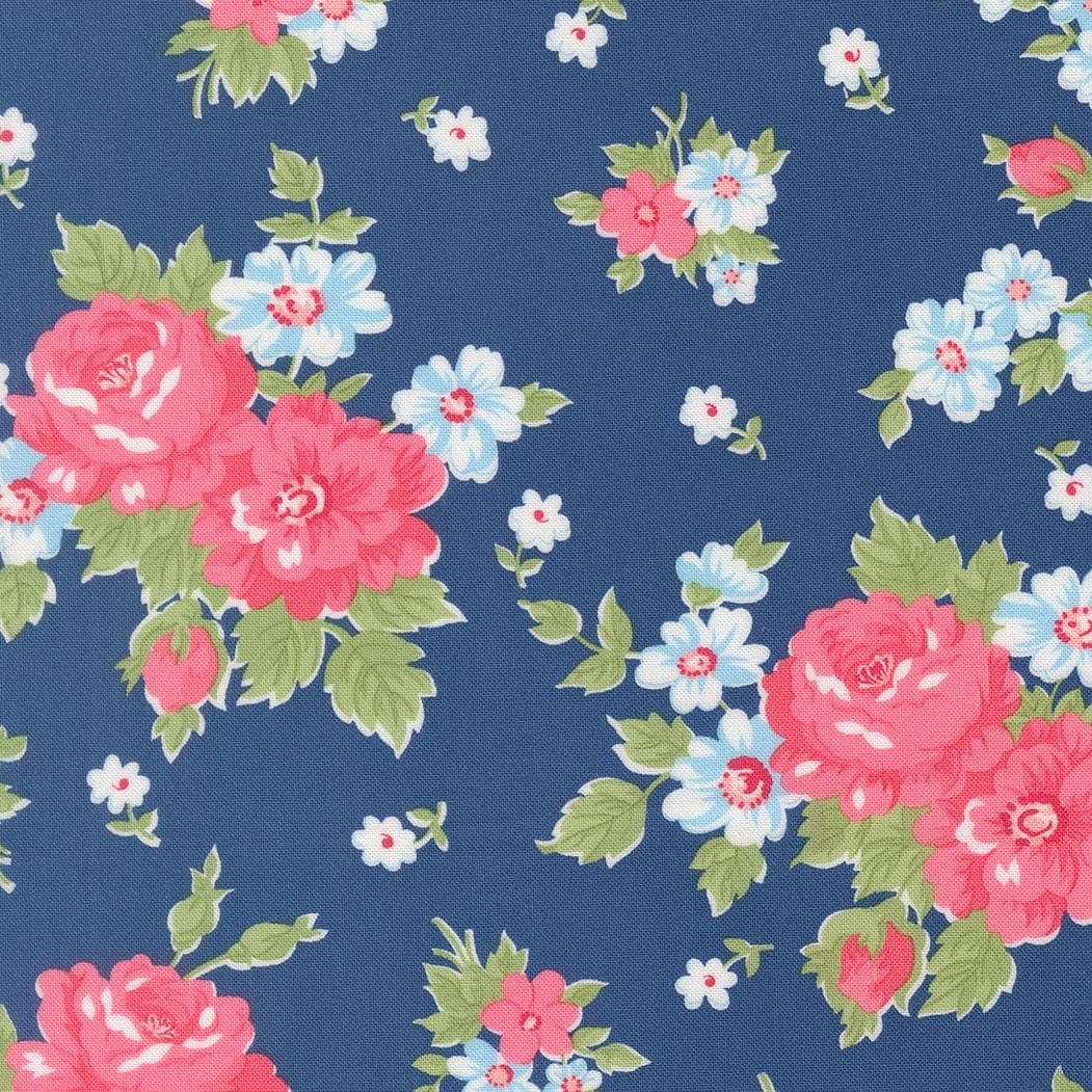 Cat Named Stitch- Sea- 55340 14- Moda Fabrics by Camille Roskelley - image 3