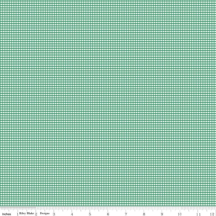 Gingham- Alpine- C455- Riley Blake Designs