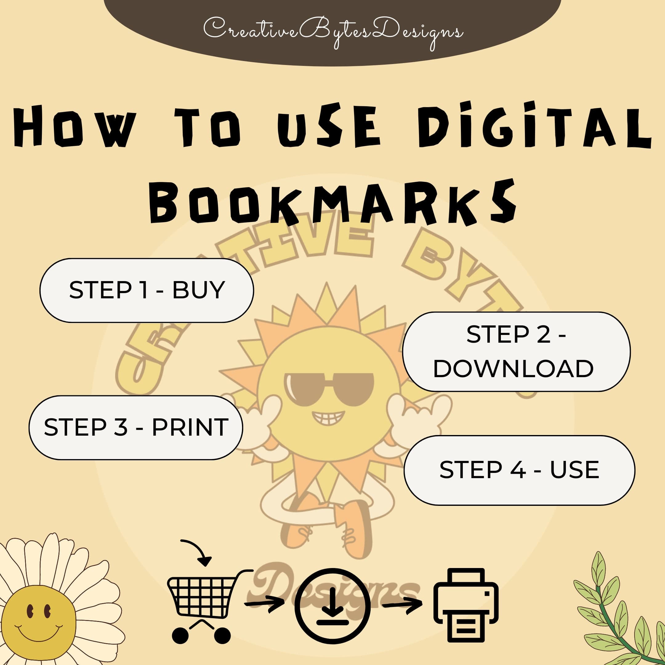 Cute Animal Bookmarks Set – Printable 10 Pcs (PDF Print File) - image 4