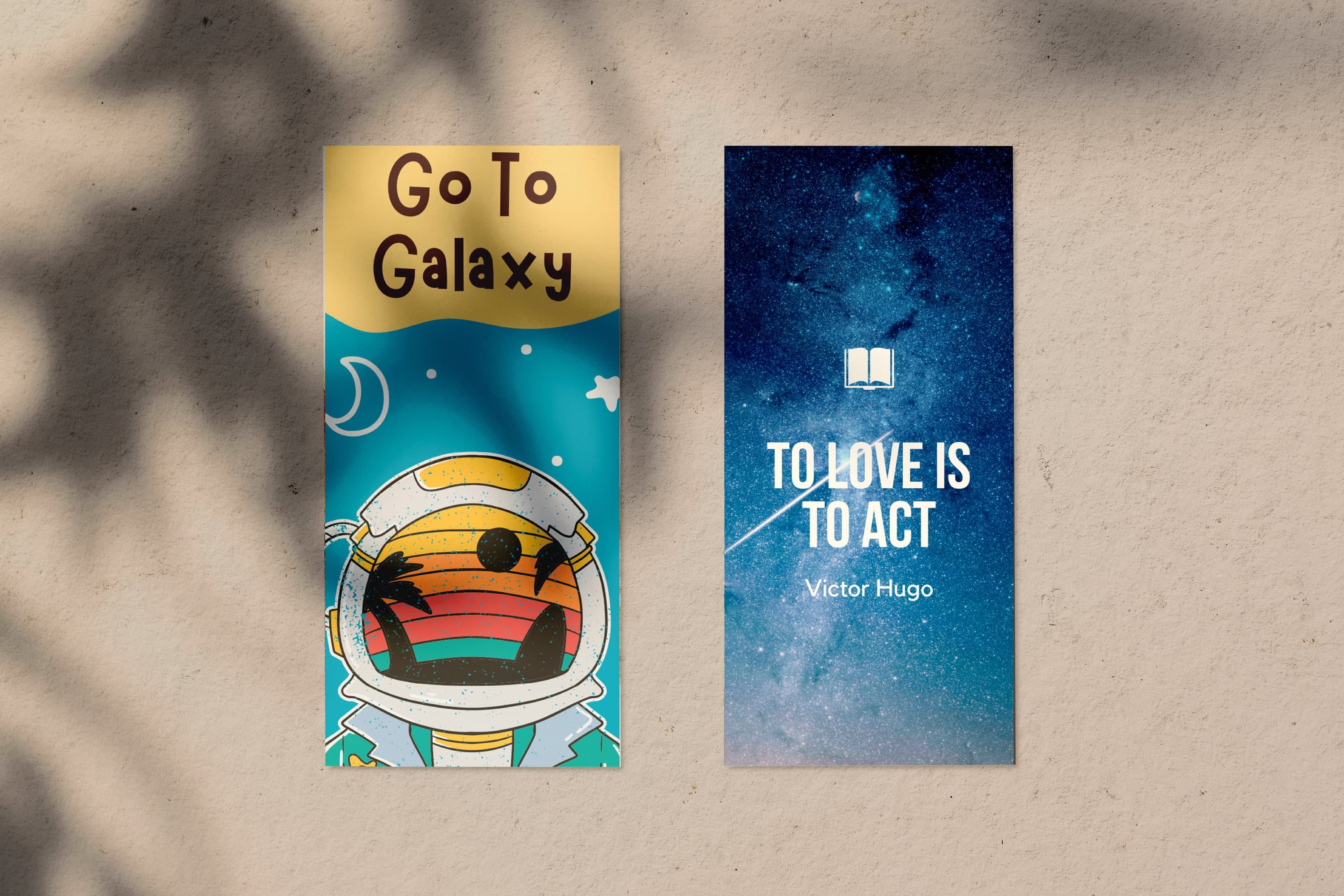 Galaxy Bookmarks Printable - Set of 15 Space Bookmarks (Digital Download) - image 4
