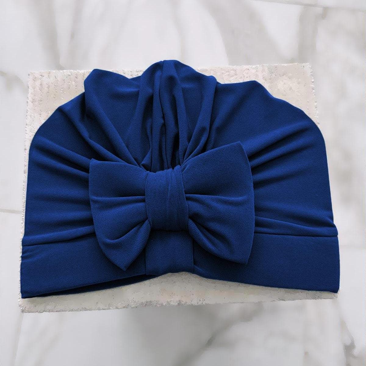 Elegant Bow Swimming Cap for Women – Stylish & Comfortable Swim Turban – Perfect for Pool, Beach, and Spa Days,(KH-1215) - image 5
