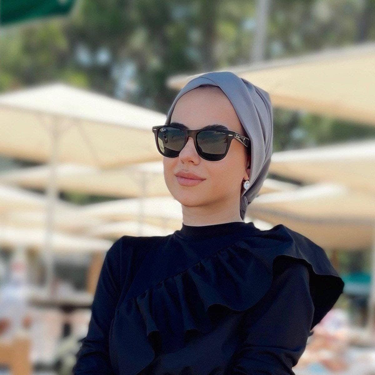 Elegant Bow Swimming Cap for Women – Stylish & Comfortable Swim Turban – Perfect for Pool, Beach, and Spa Days,(KH-1215)