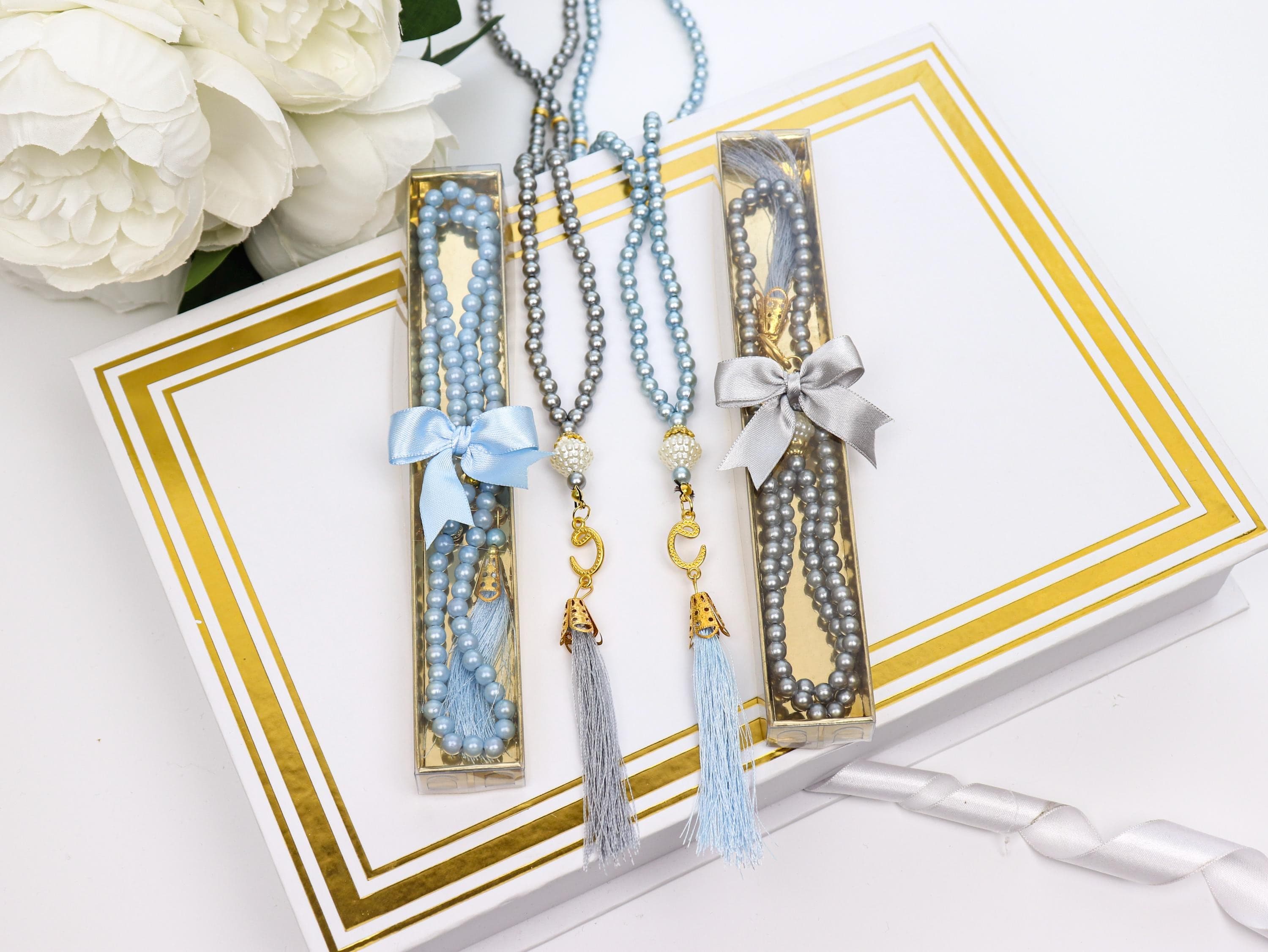 Personalized Tasbih, 99 Prayer Beads, Muslim Wedding Invitation, Islamic Gifts, Ramadan, Eid - image 5
