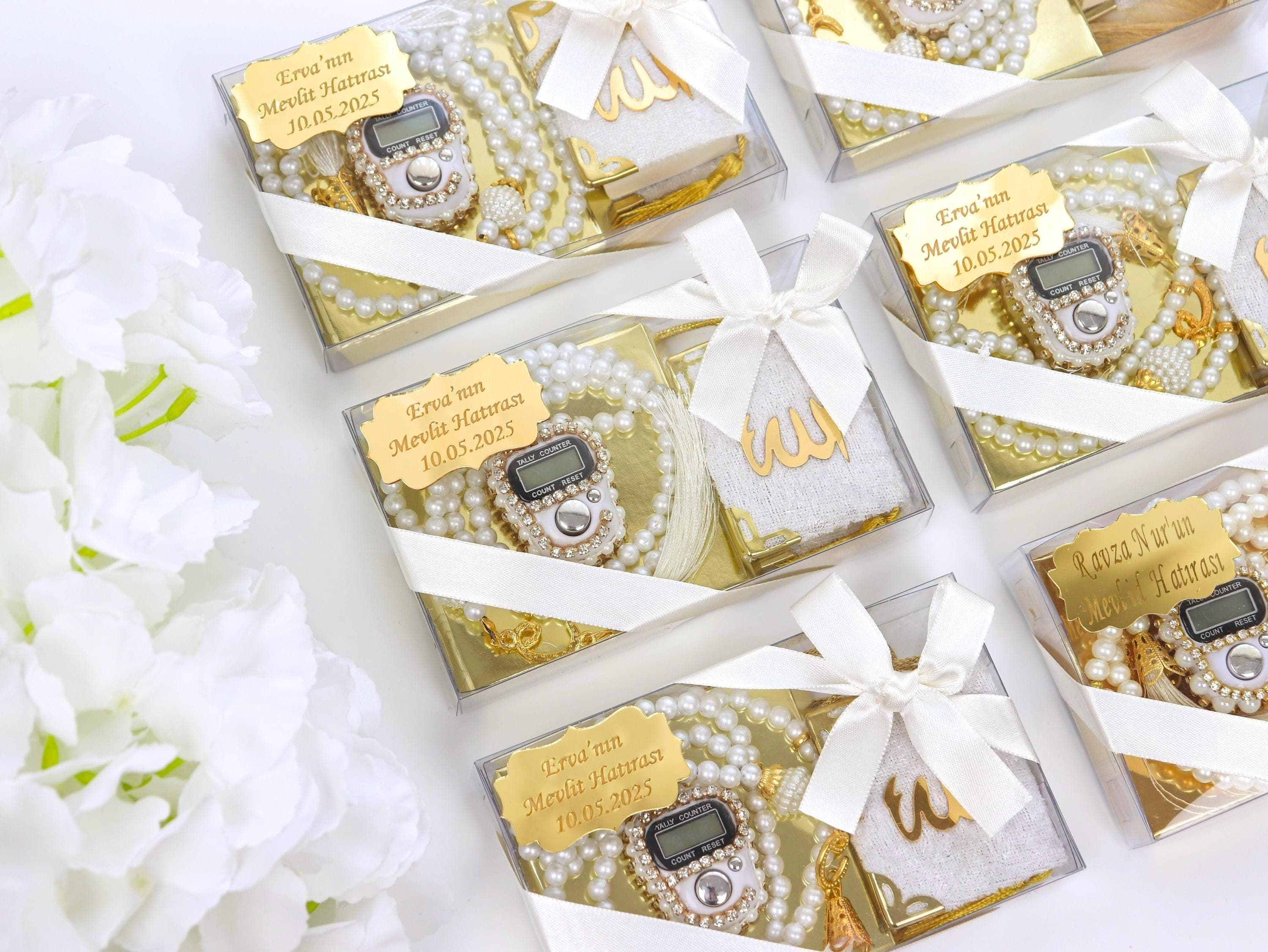 Mini Quran, Counter, Tasbeeh Box, Umrah Gifts, Islamic Wedding Invitation, Ramadan, Eid - image 3