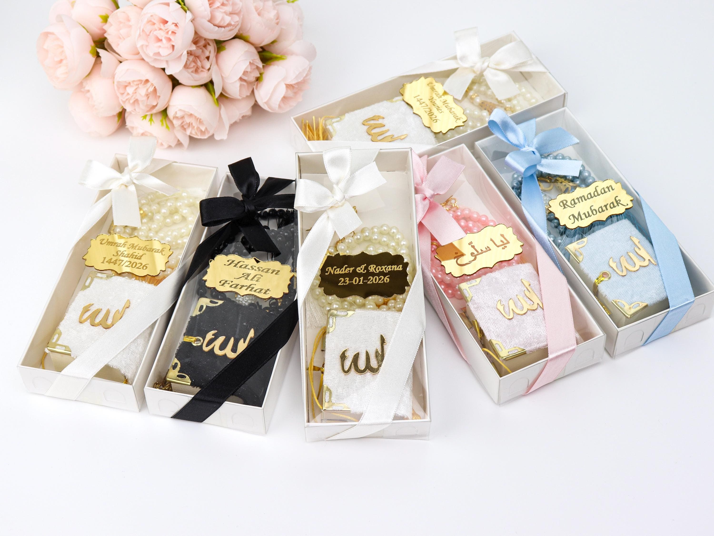 Tasbih Mini Quran Set, Islamic Wedding Gift, Welcome Baby Shower Favor, Ramadan, Eid Mubarak
