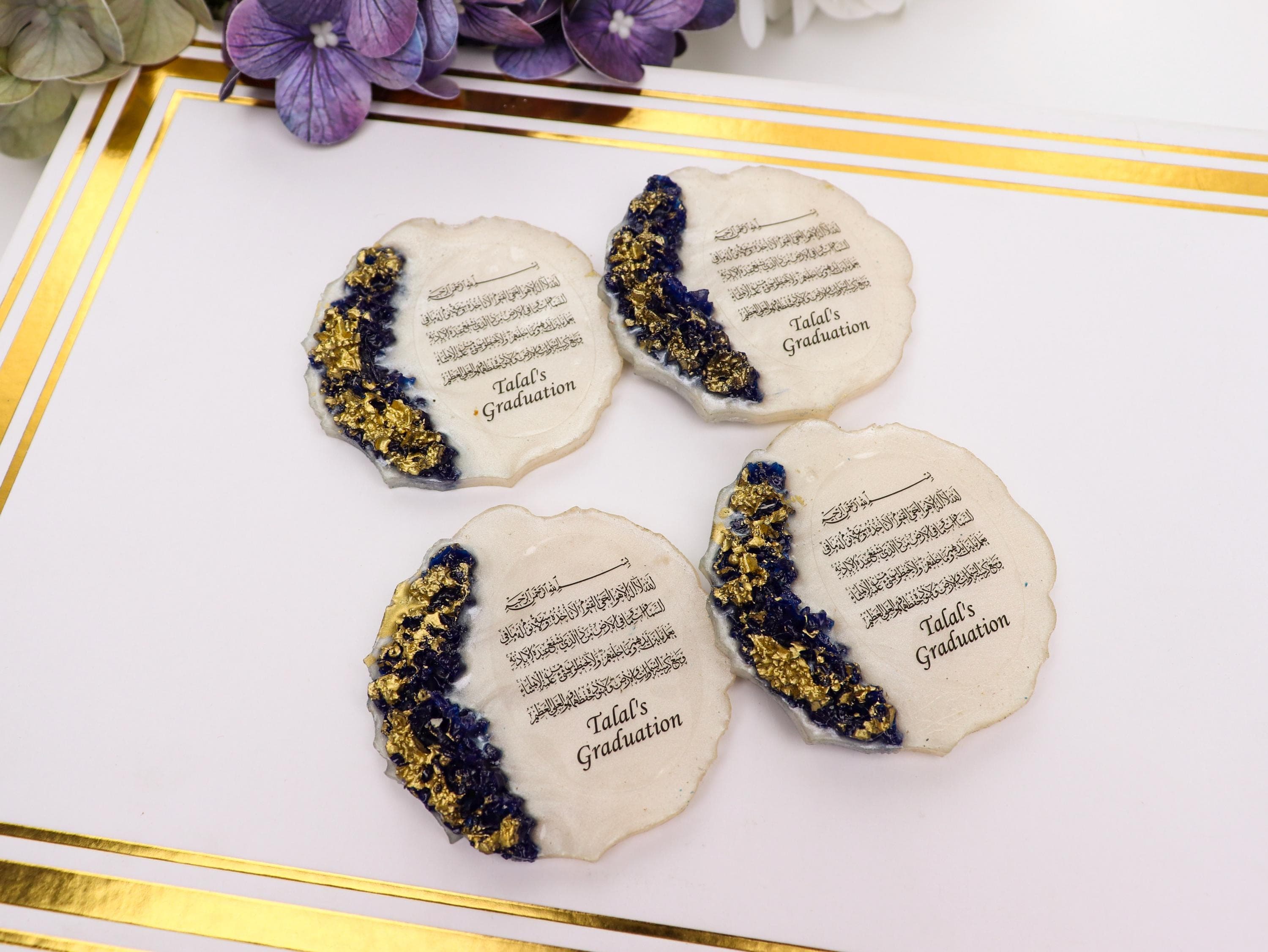 Ayatul Kursi Magnet Favor, Islamic Wedding Favors, Graduation Gift, Ameen Favors - image 5