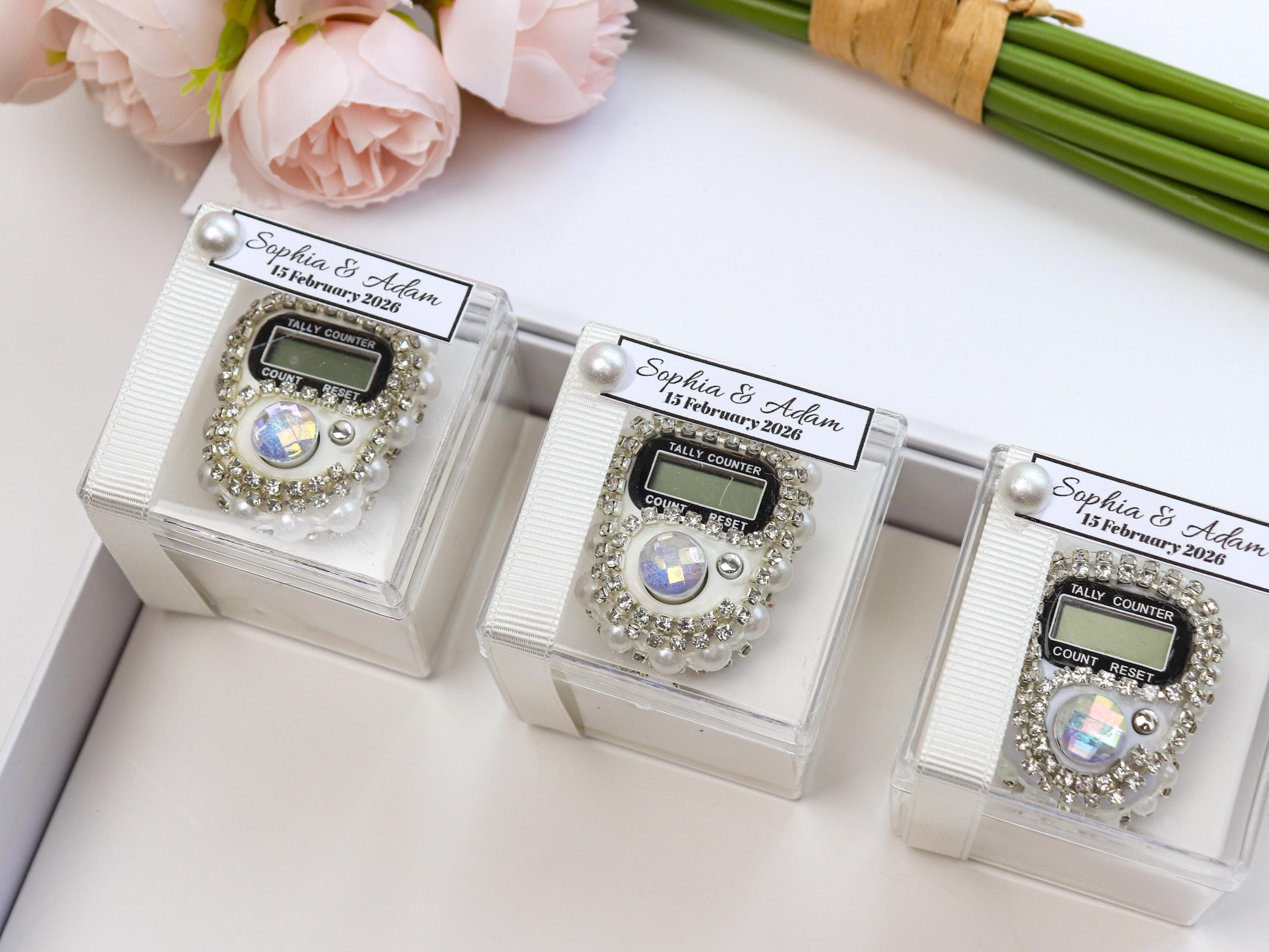 Personalized Digital Tasbih, Prayer Beads: Elegant Islamic Wedding Gift, Ramadan, Eid - image 5